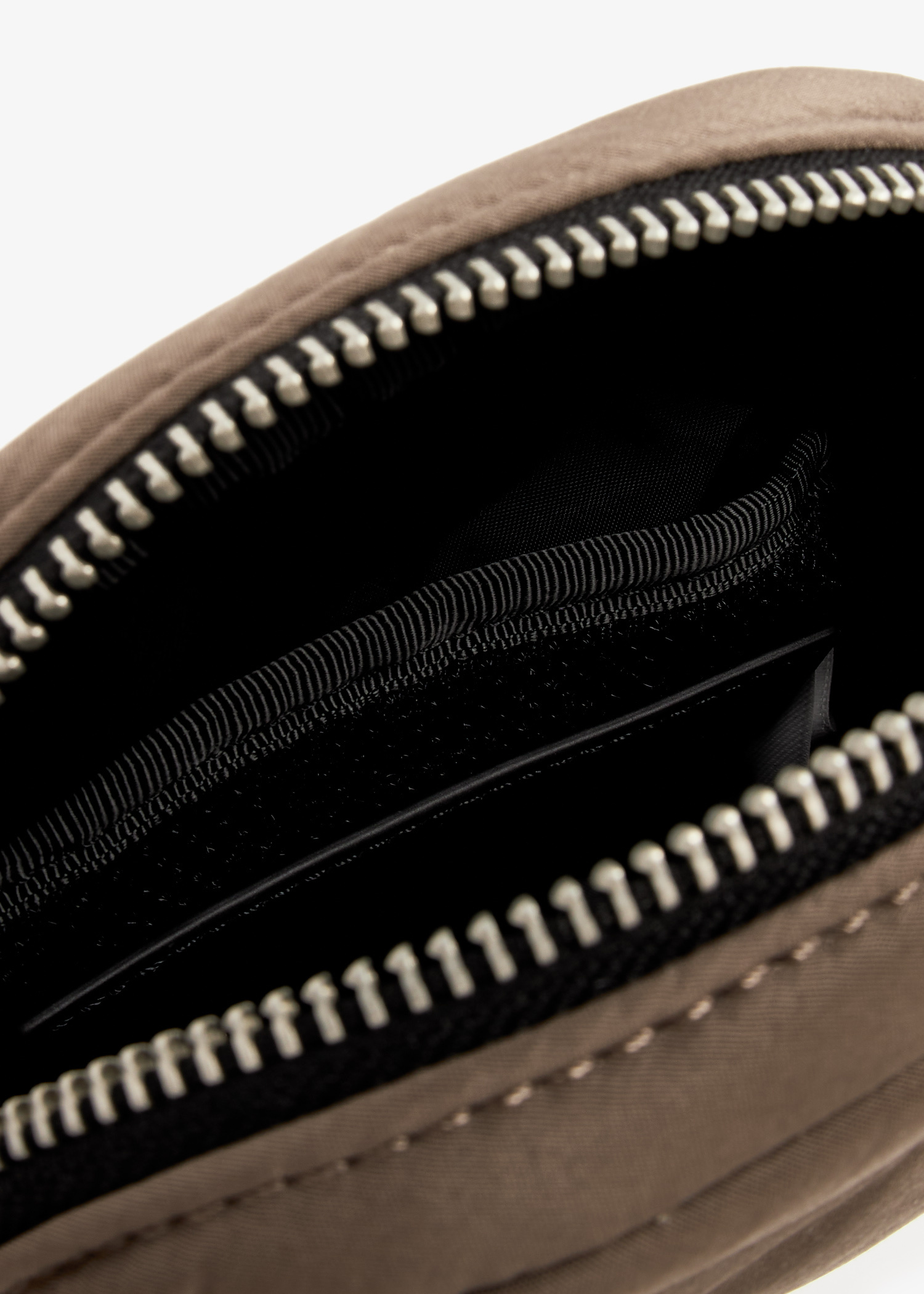 Ami Small Ami de Coeur crossbody pocket bag for Men - Brown
