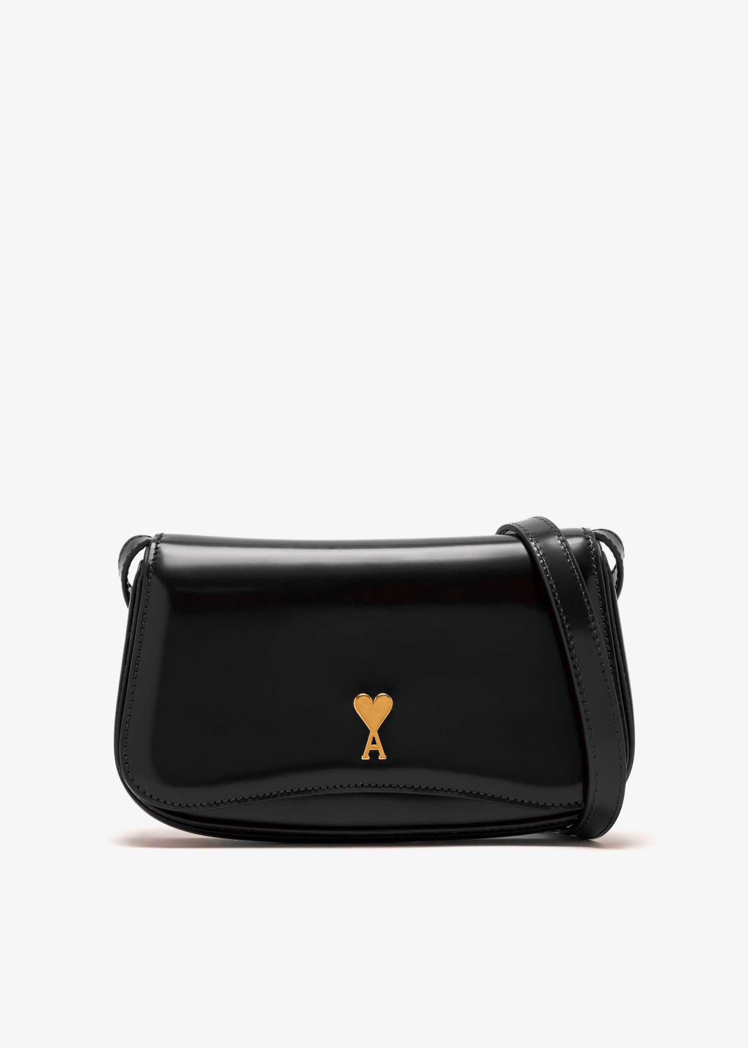 Ami Paris Paris small crossbody bag for Women - Black in UAE