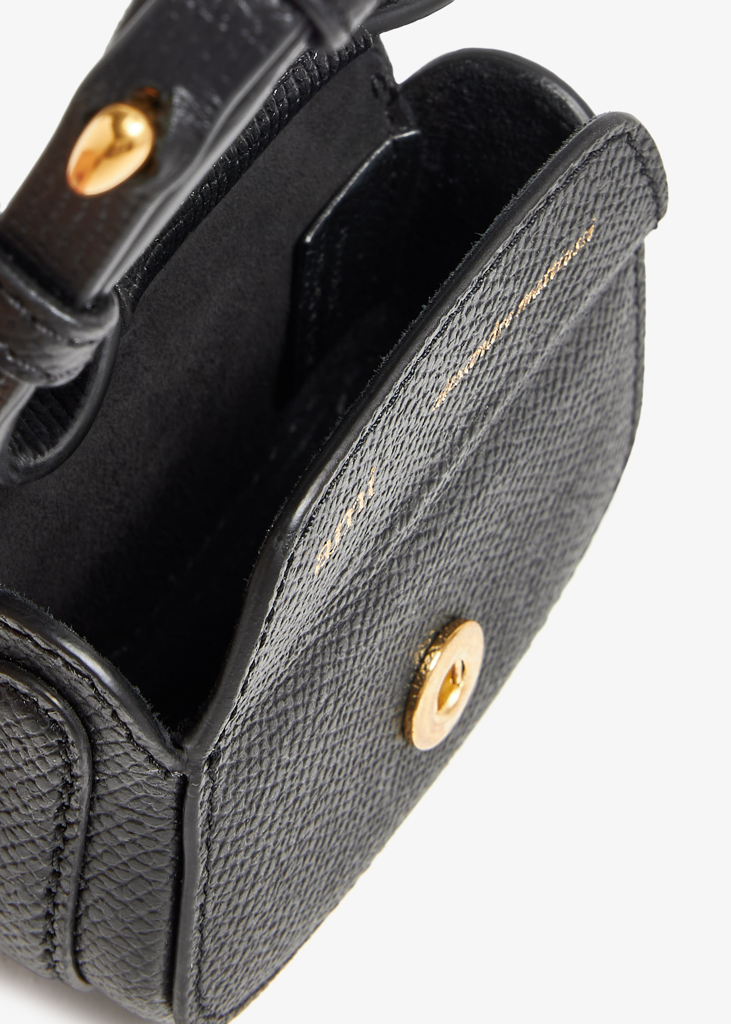Ami Paris nano pouch bag for Women - Black in USA | Level Shoes