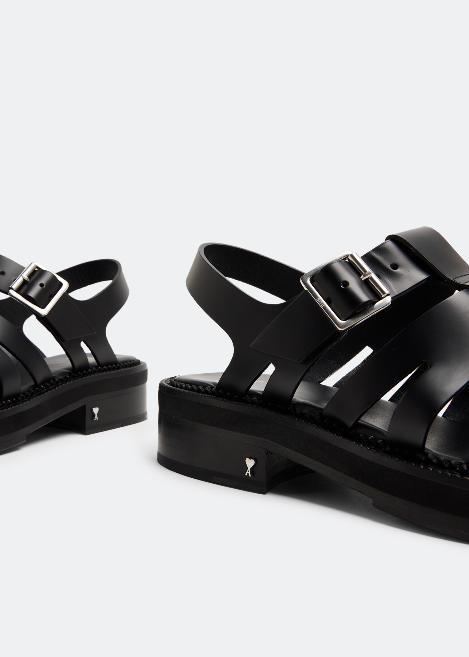 Ami Fisherman sandals for Men - Black in UAE | Level Shoes