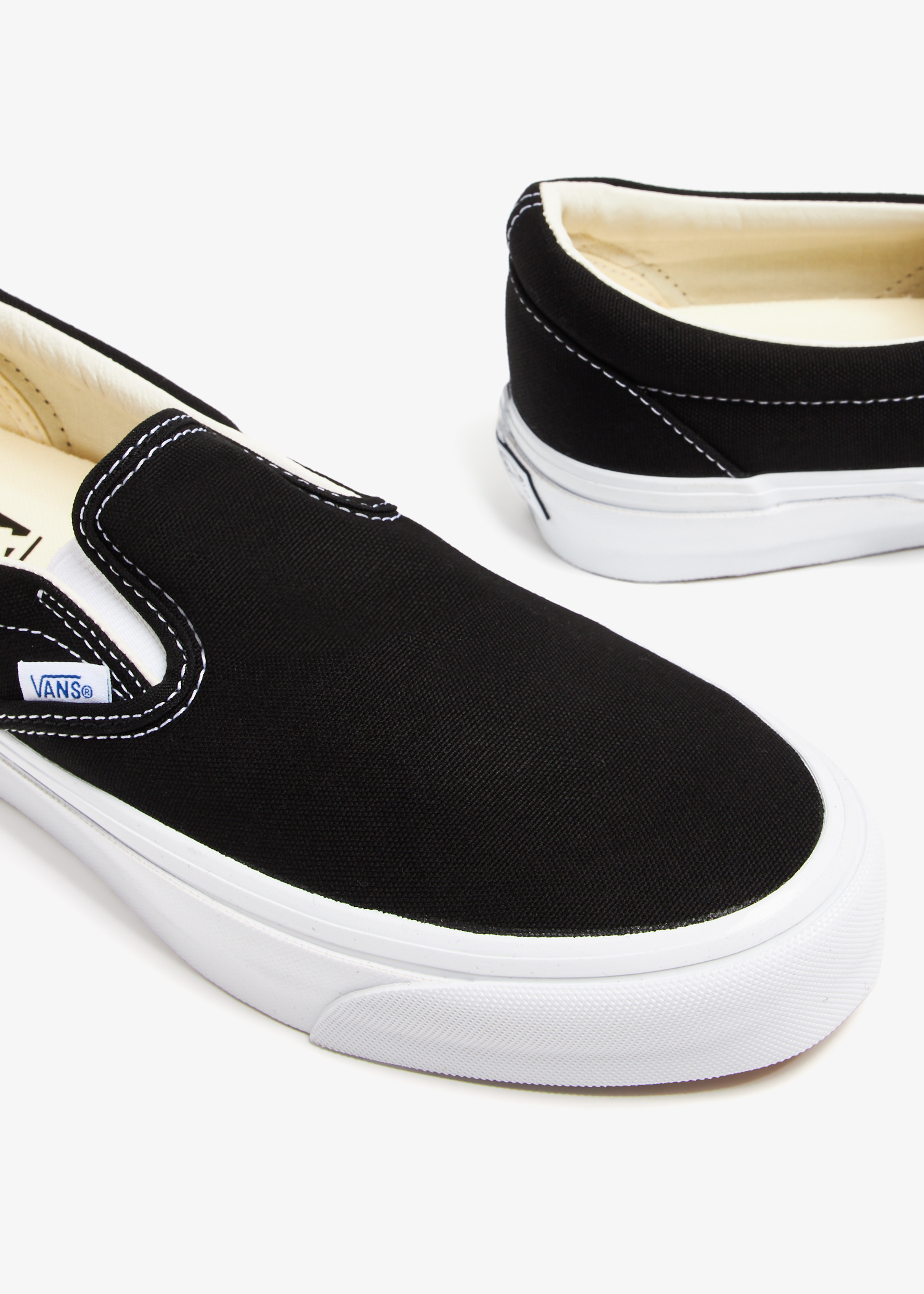 Vans Premium slip-on 98 sneakers for Men - Black in USA | Level Shoes
