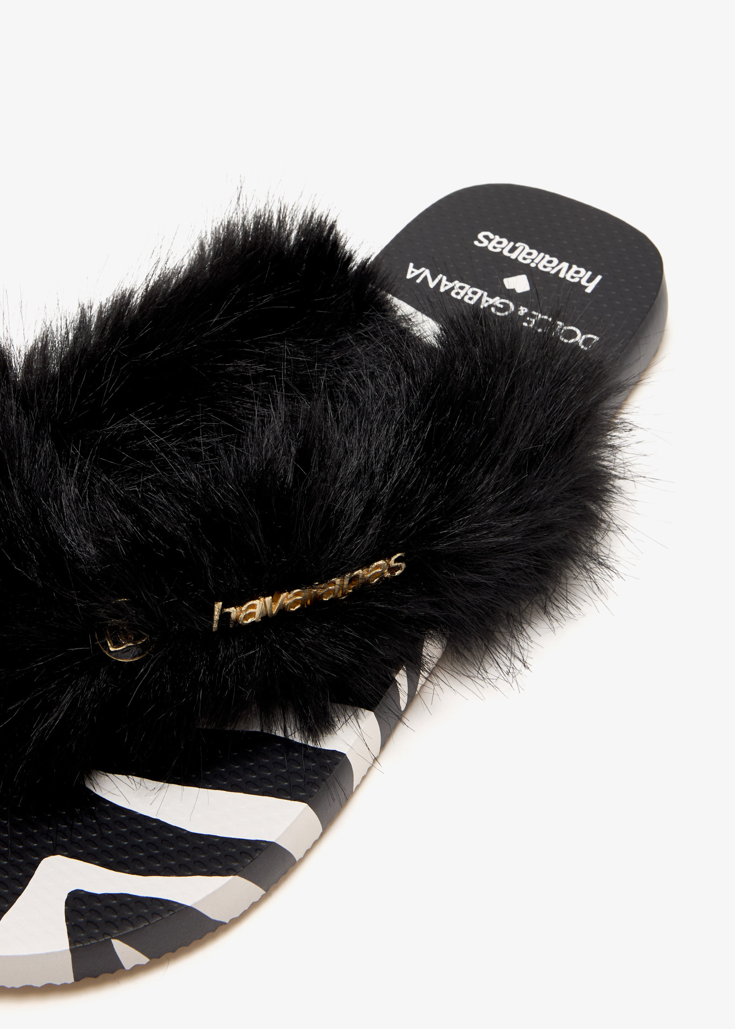 Dolce&Gabbana x Havaianas zebra flip flops for Women