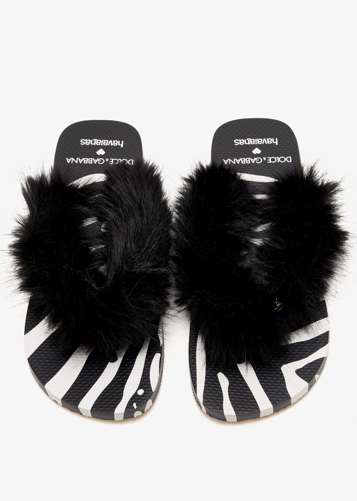 Dolce&Gabbana x Havaianas zebra flip flops for Women
