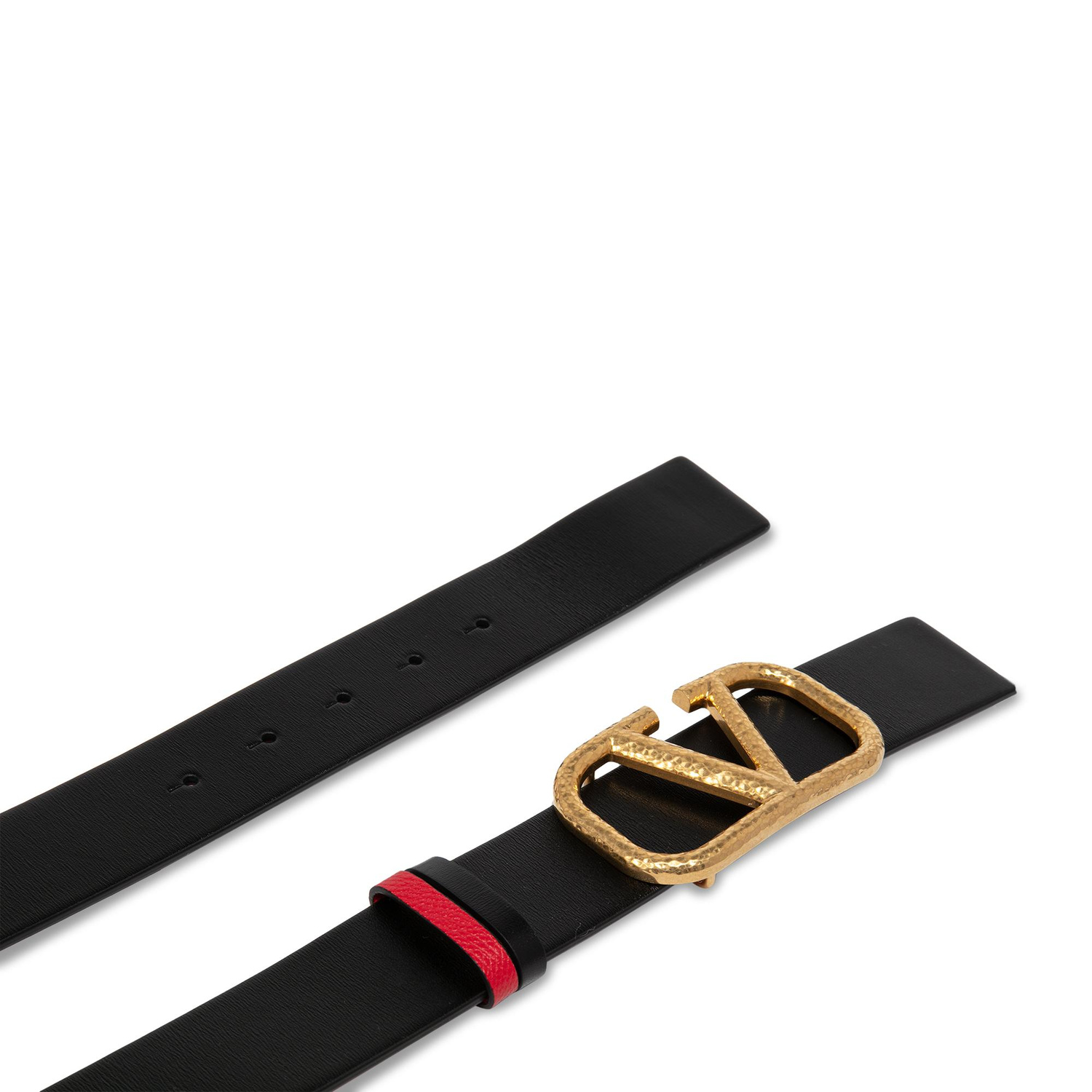 Valentino Garavani VLogo Signature belt for Women - Black in