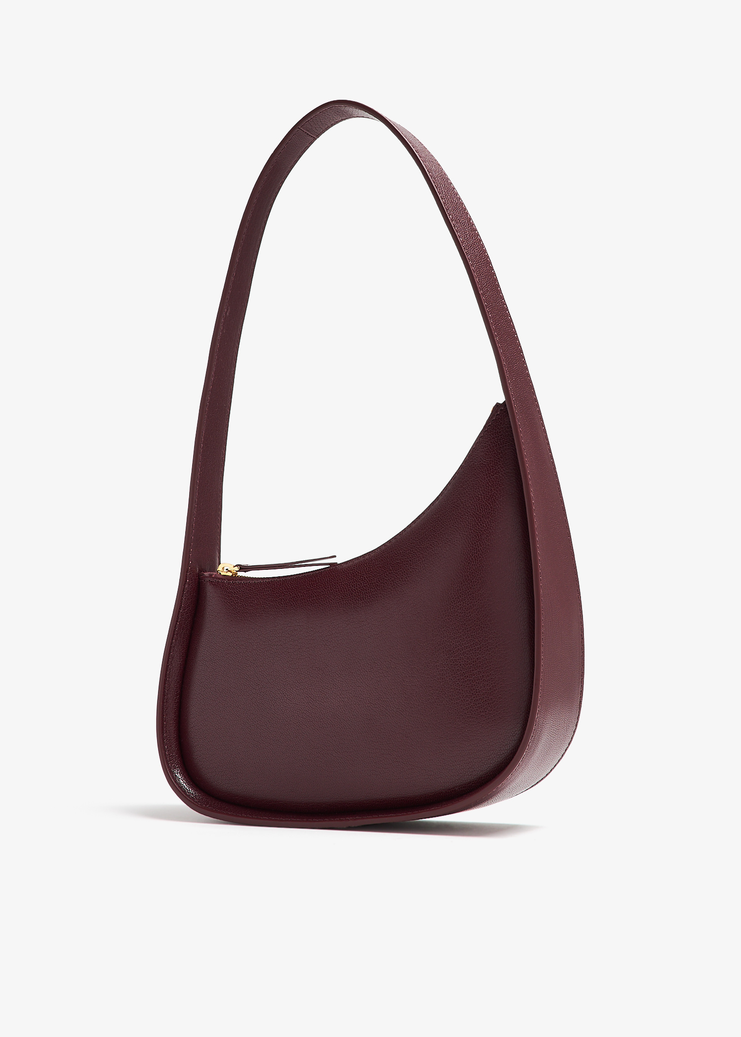 THE ROW｜ (Half Moon Bag (W1249 L39 RNSHG)) The Row Half Moon bag for Women - Burgundy in UAE | Level Shoes
