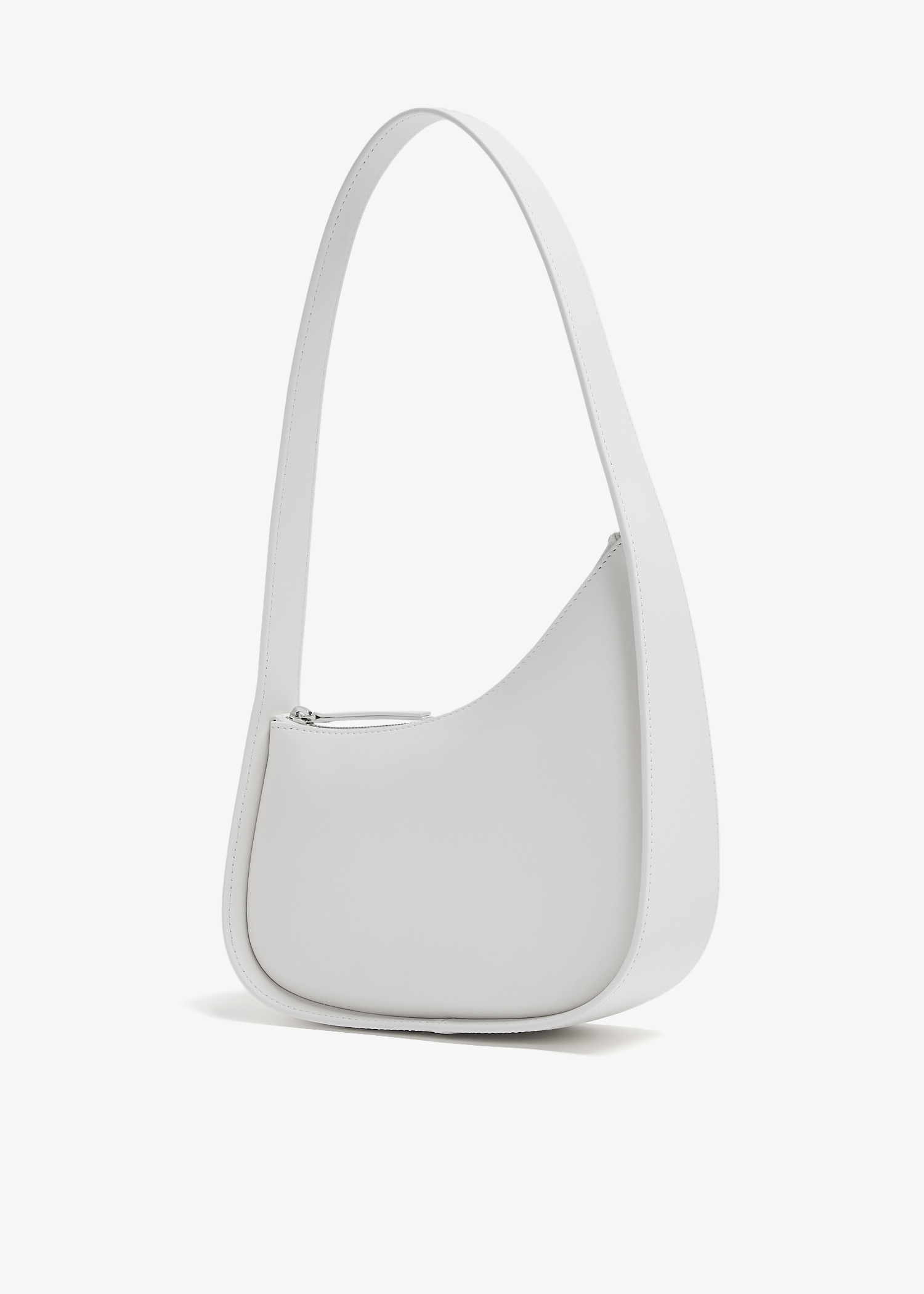 THE ROW｜ (Half Moon Bag (W1249 L39 RNSHG)) Half Moon Shoulder Bag Raisin | The Webster