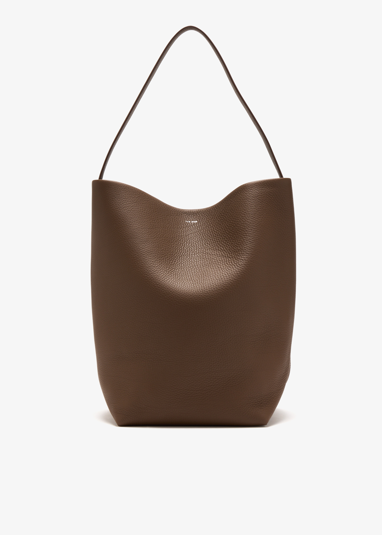 THE ROW｜ (Small N/S Park Tote in Leather (W1314 L129 DA Small N/S Park Tote Bag Brown in Leather – The Row