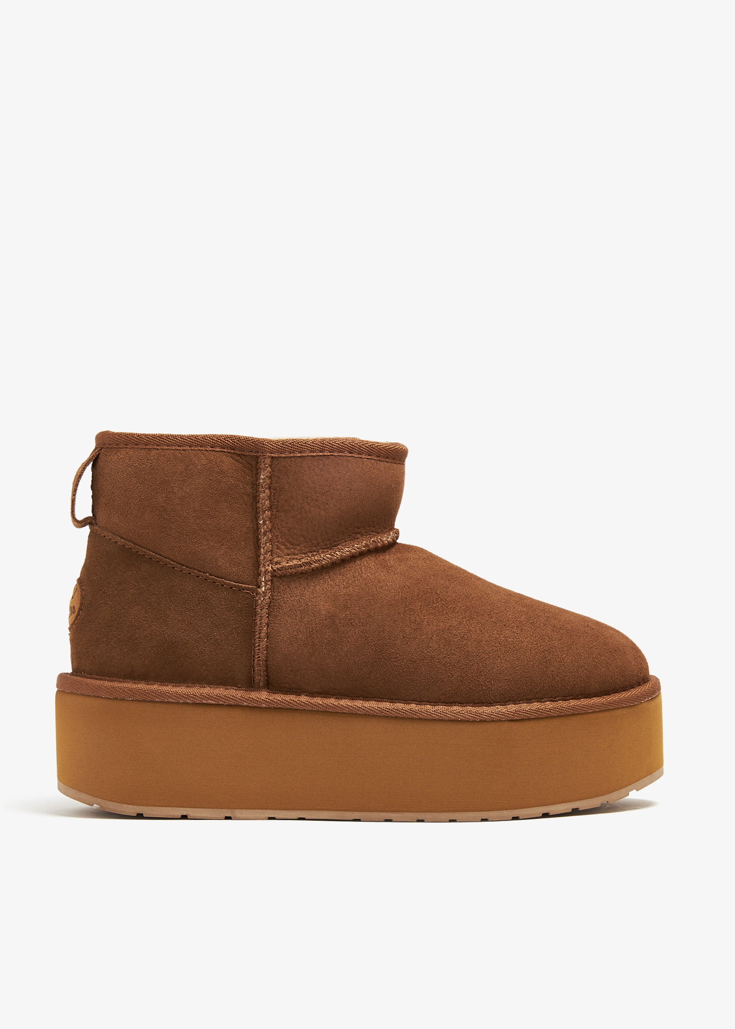 EMU Australia Stinger Micro flatform boots for Women - Brown in