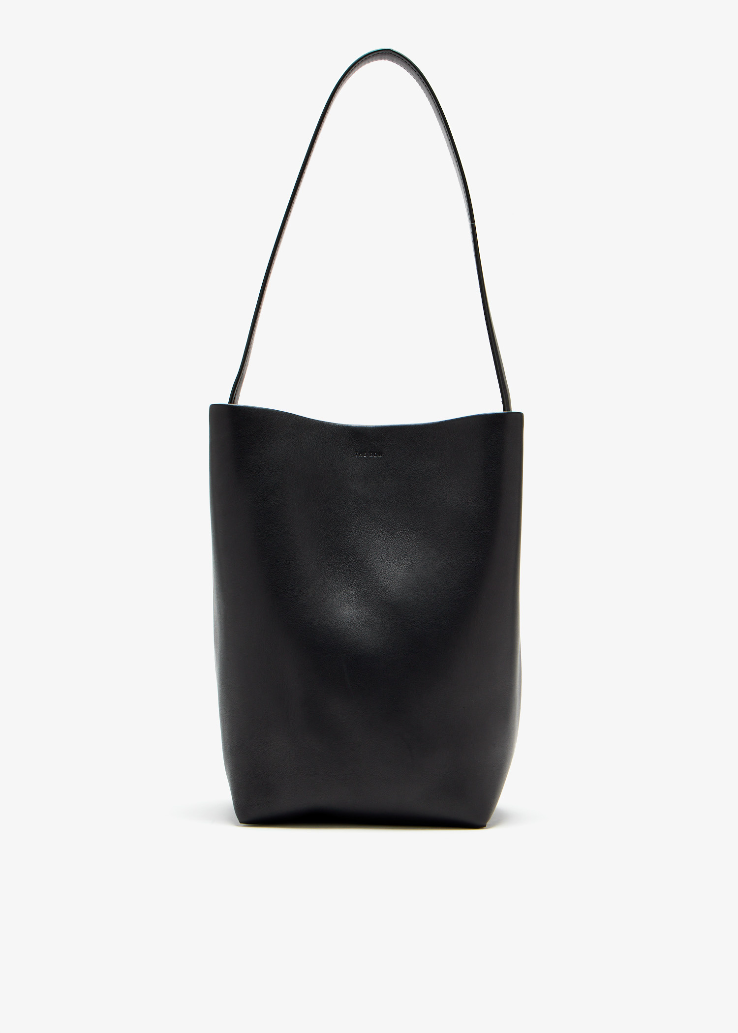 【国内発送＆関税なし】THE ROW Park Tote Three Park Tote Three Canvas Bag Black in Cotton and Leather – The Row