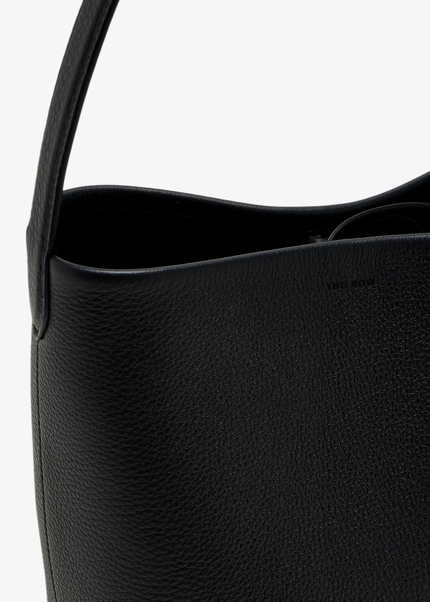 THE ROW｜ (Small N/S Park Tote in Leather (W1314 L129 BL Small Park Tote Bag Black in Leather – The Row