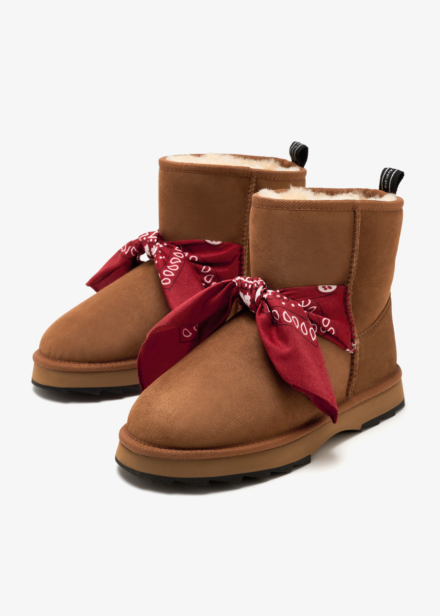 EMU Australia Sharky Mini Bandana boots for Women - Brown in UAE