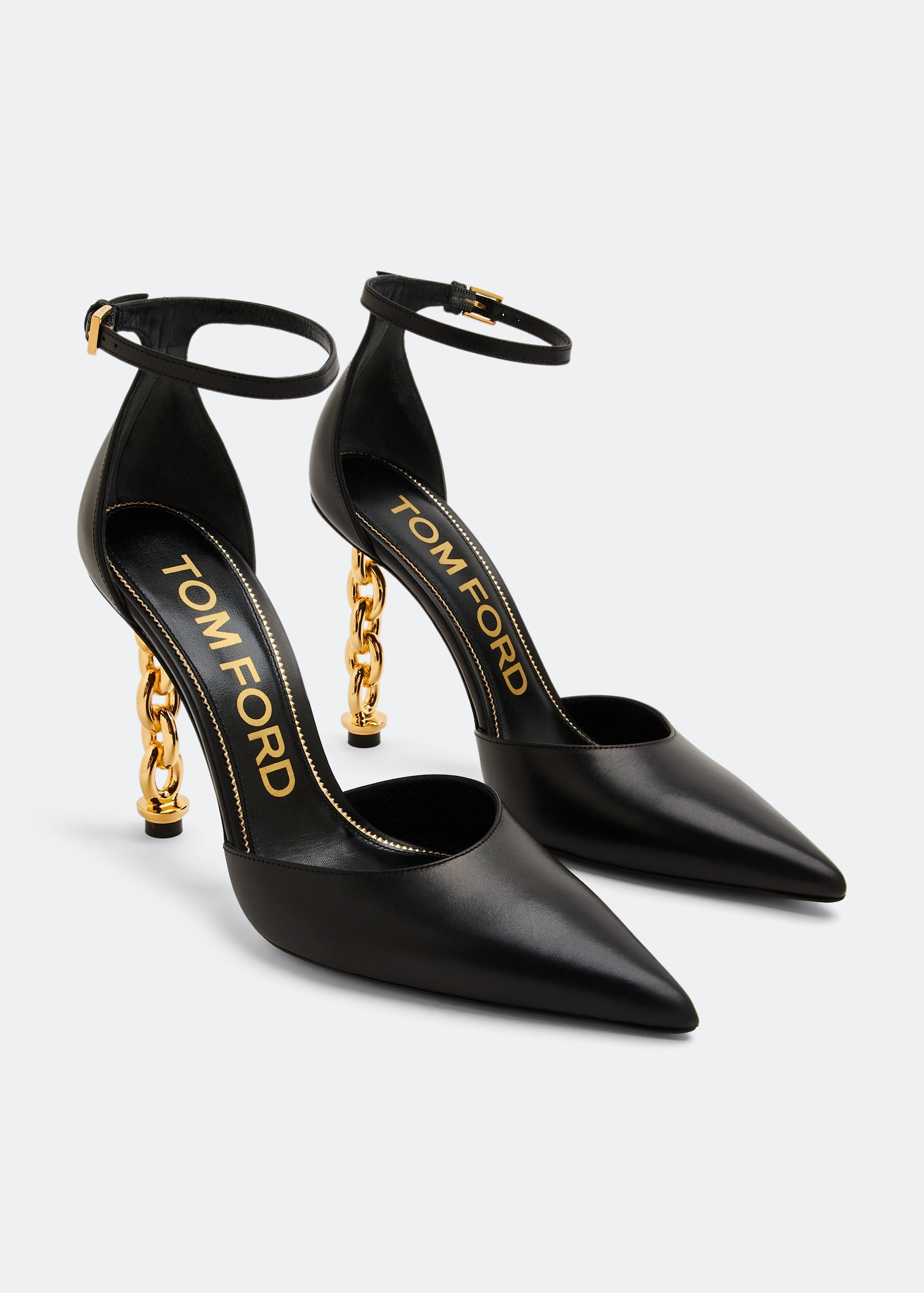 Tom Ford Chain D'Orsay pumps for Women - Black in UAE | Level Shoes