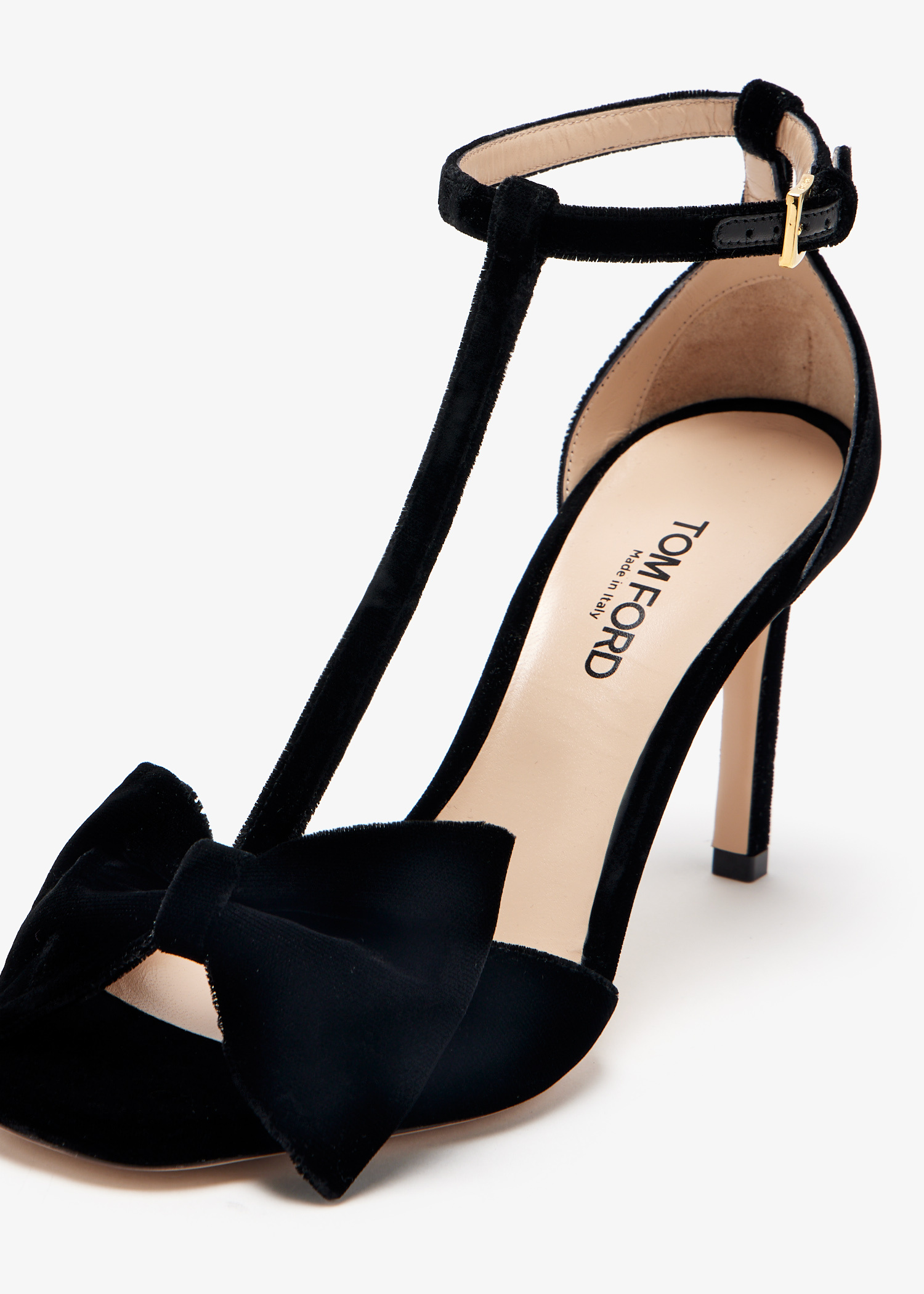 シューズ・サンダルその他 TOM FORD Woman Heeled sandals Black W3440TVE001G 1N001 TOM FORD: Flat sandals woman - Black | Tom Ford heeled