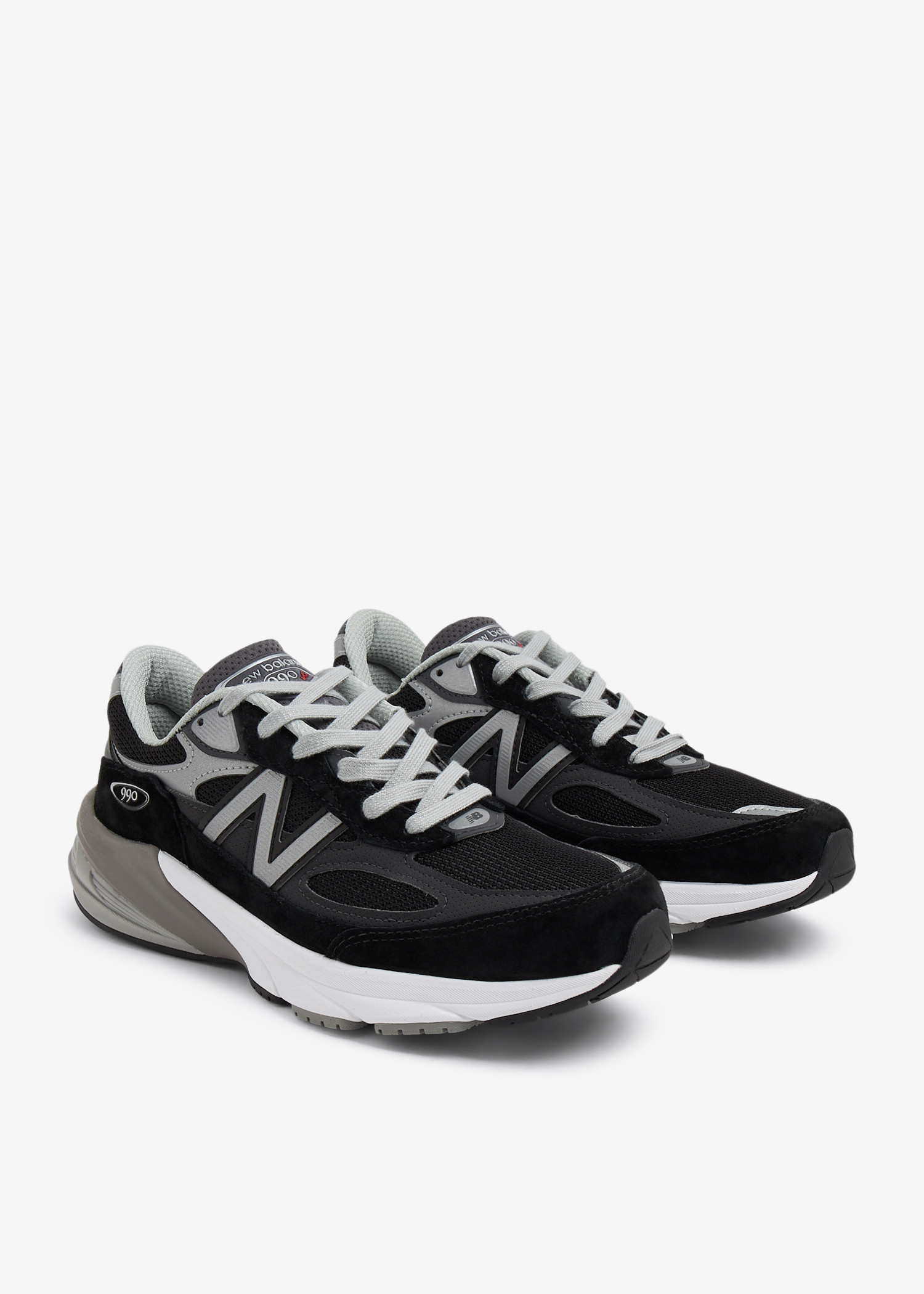 【美品】New Balance/990v6/W990BK6/24cm Made in USA 990v6 - New Balance