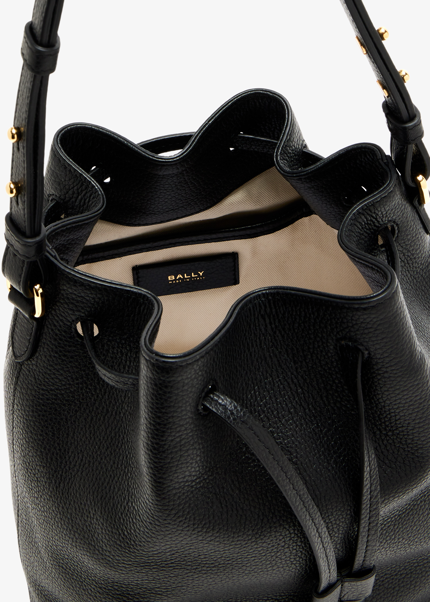 Bally Hera bucket bag for Women - Black in UAE | Level Shoes