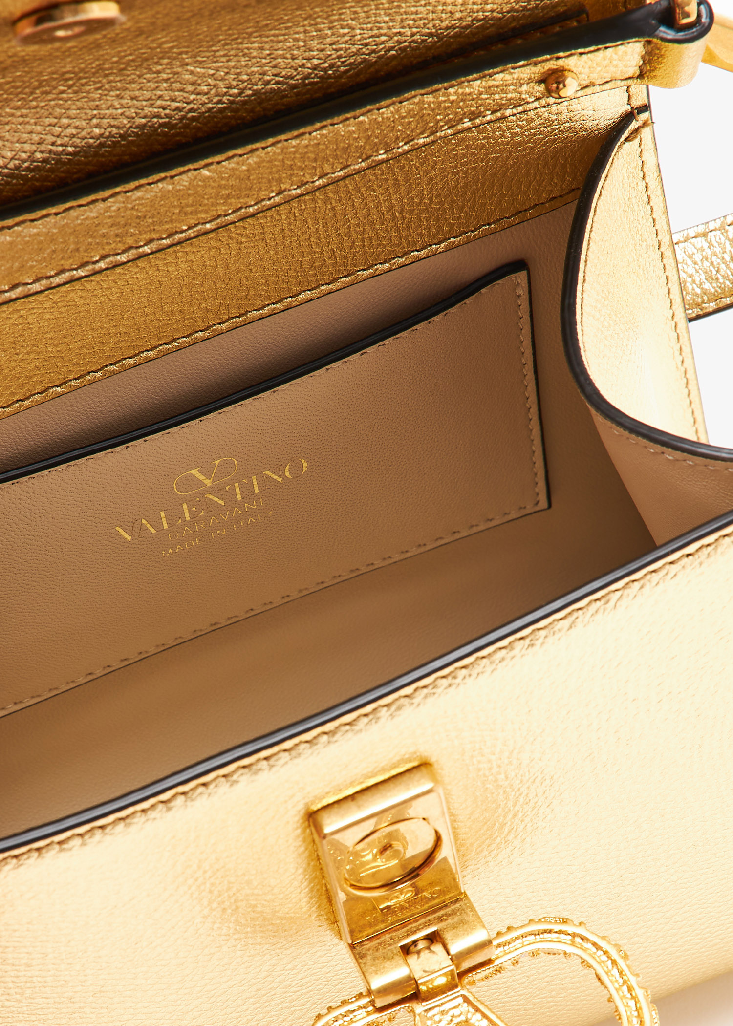 ★関税込み★ VALENTINO Top Handle Bag Valentino Garavani Small Lambskin VSLING Top-Handle Bag