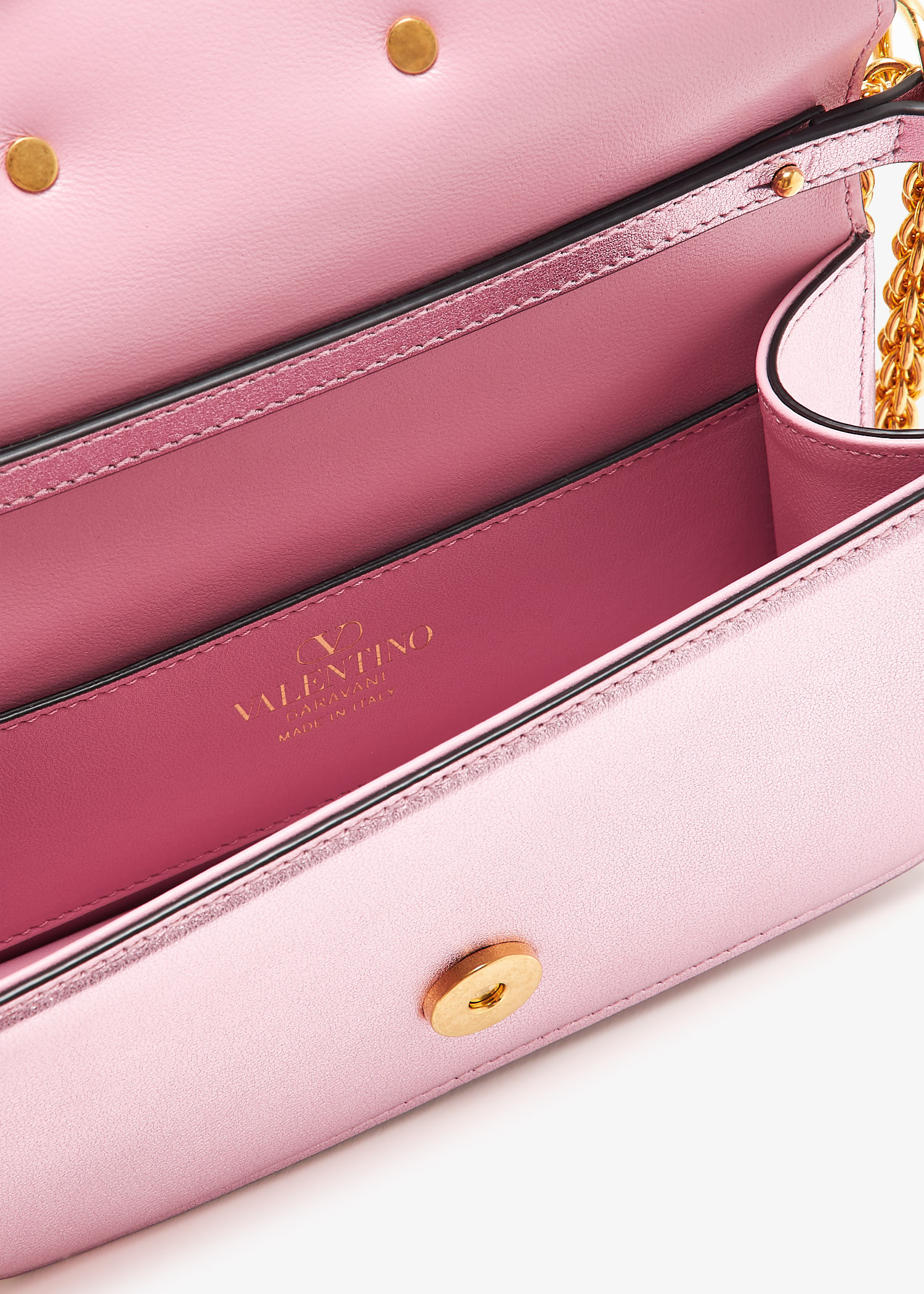 バッグ・カバンその他 VALENTINO Woman Mini bag Pink W2B0R20CVC WRP Valentino Garavani Rockstud Women Pink Leather Mini Backpack