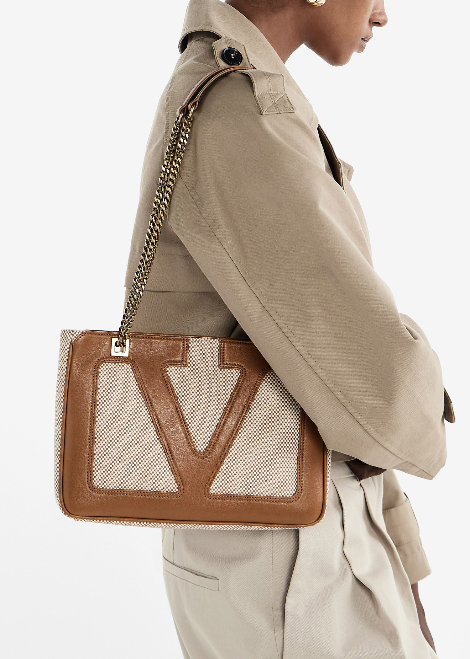 Valentino Garavani Viva Superstar small shopping bag for