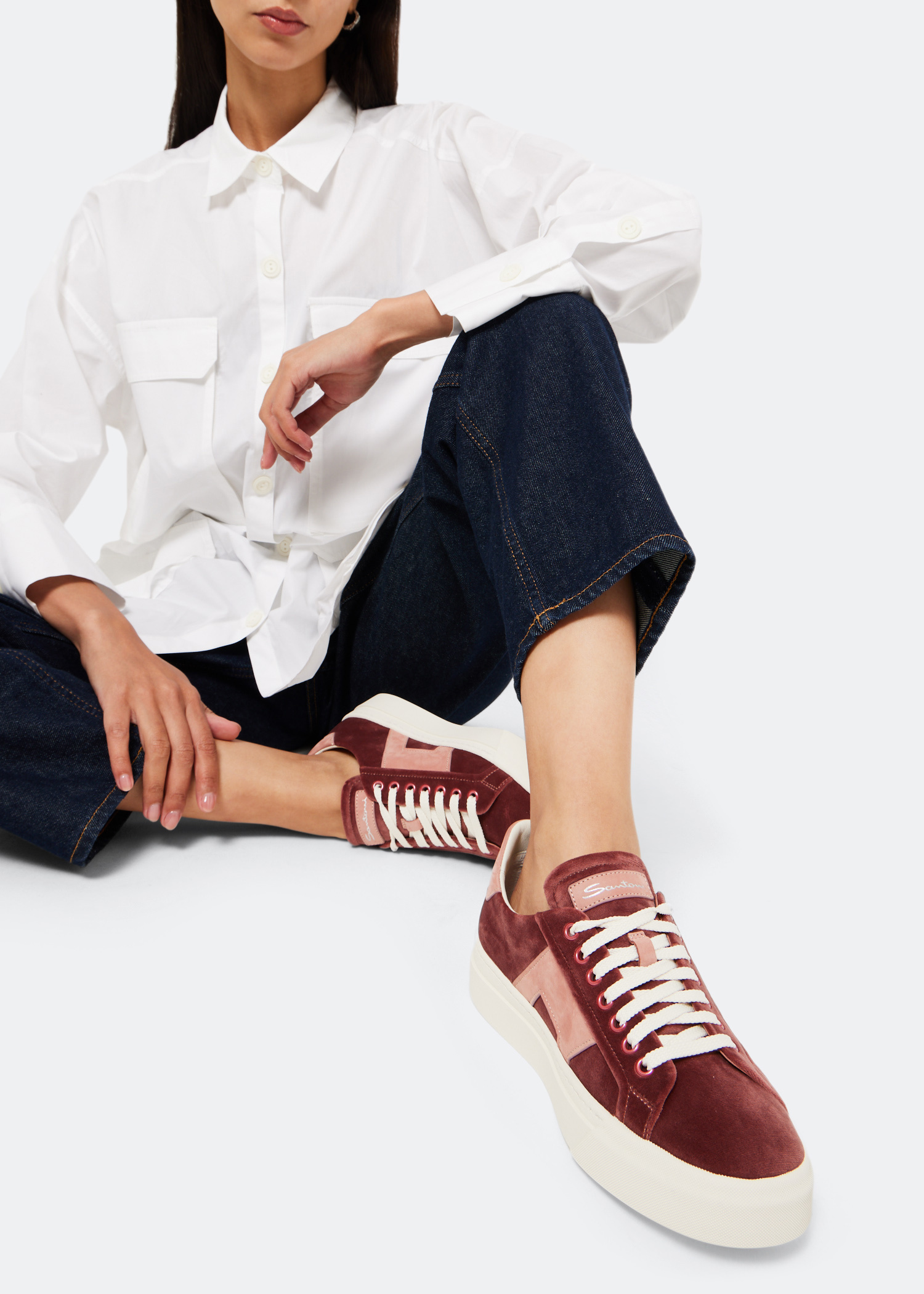 美品⭐︎epine double ribbon sneaker sandal 23 epine double ribbon sneaker sandal