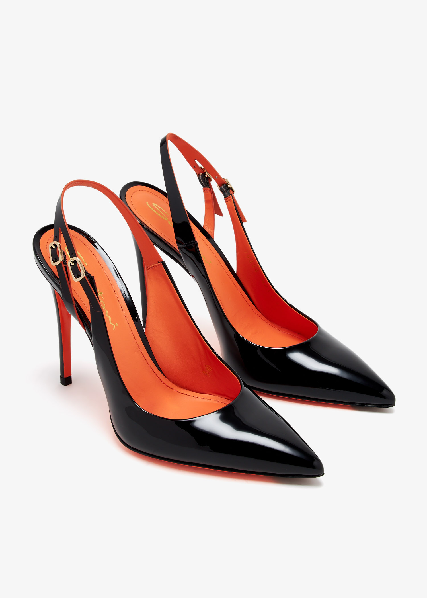 Santoni Audrey slingback pumps for Women - Black in KSA