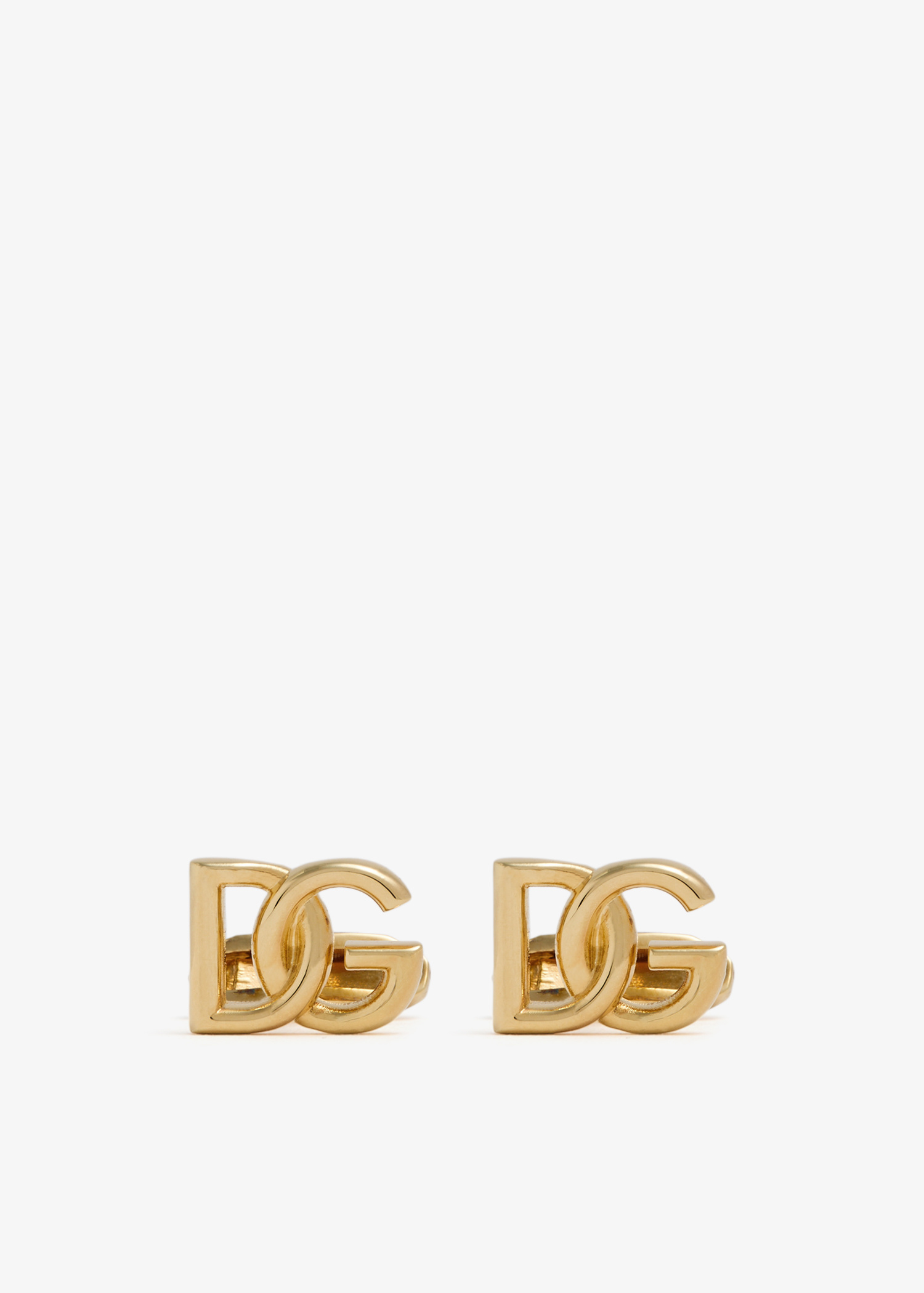 Dolce&Gabbana D&G logo cufflinks for Men - Gold in UAE