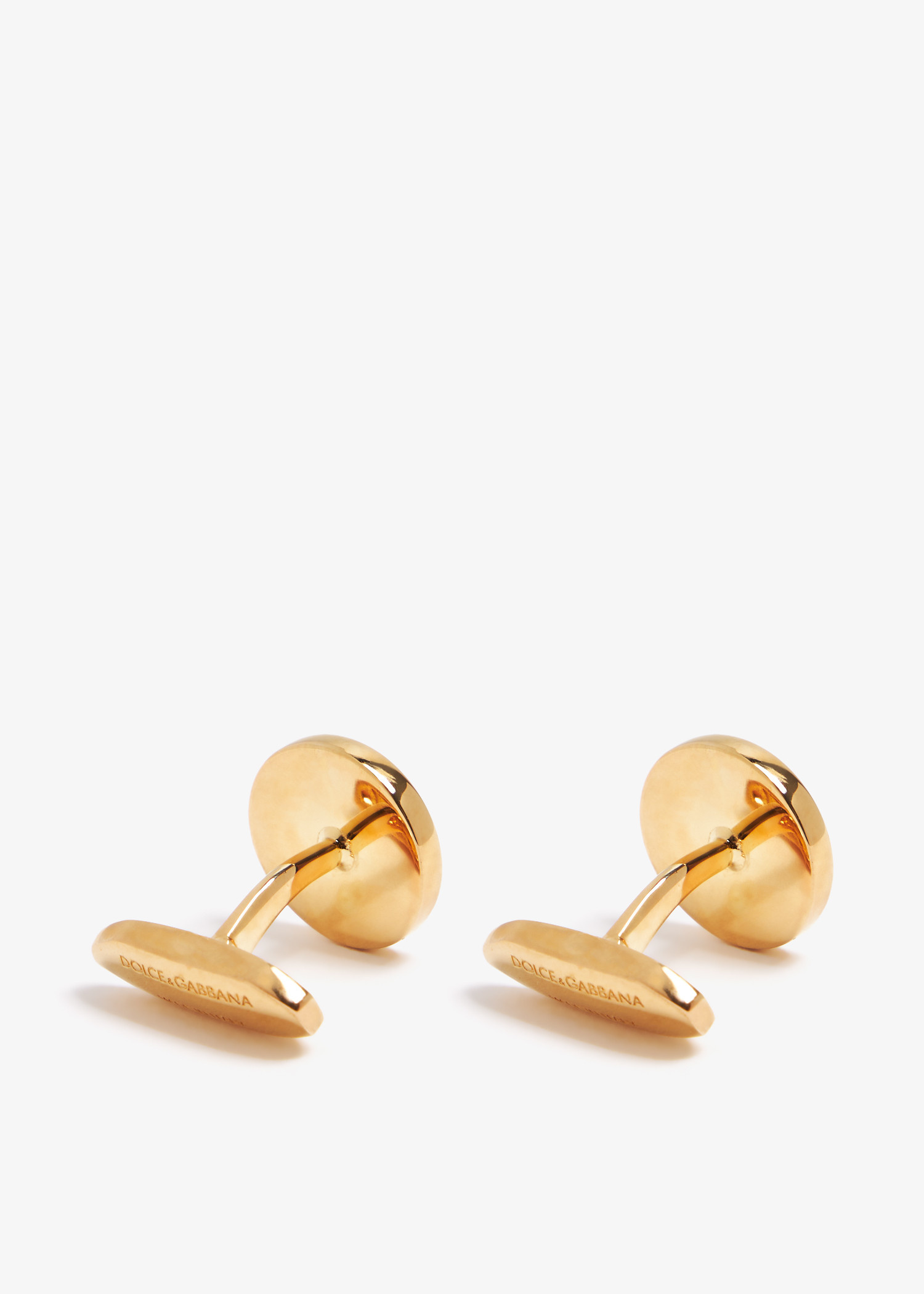 Dolce&Gabbana DG logo cufflinks for Men - Gold in UAE