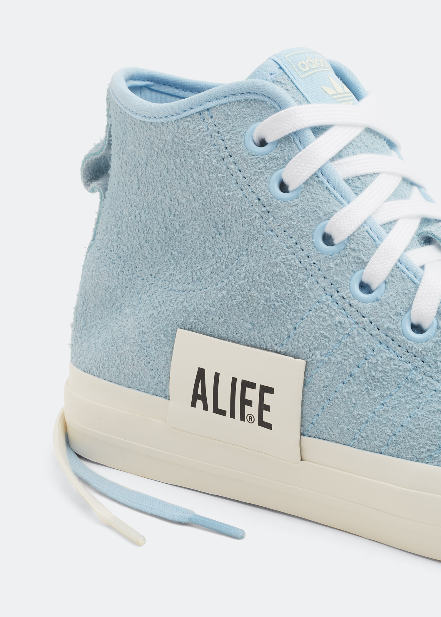 adidas x ALIFE Nizza Hi sneakers for Women - Blue in USA | Level Shoes