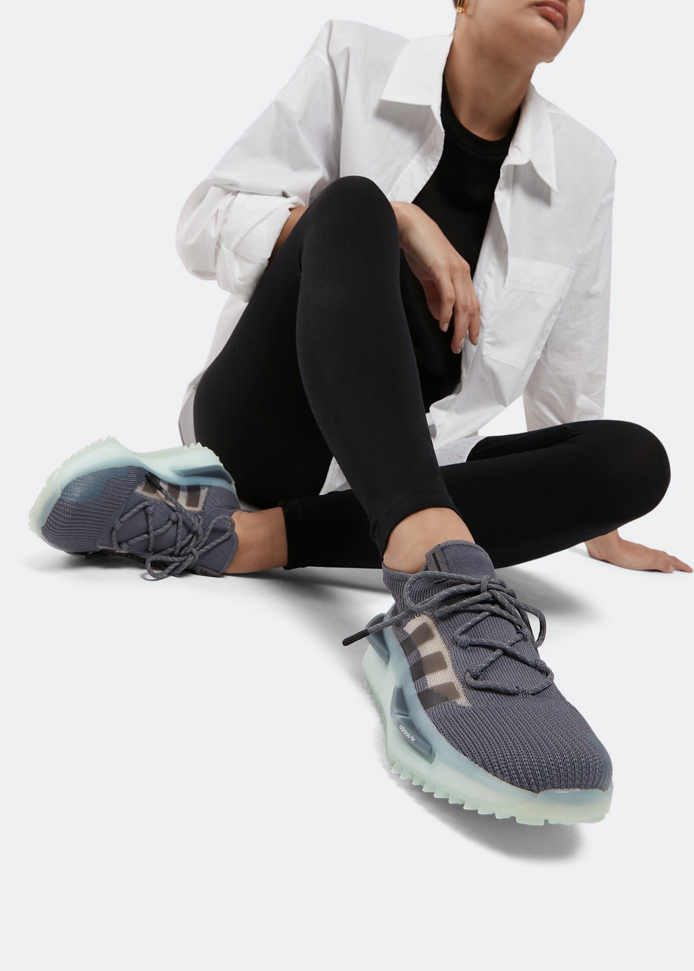 adidas NMD S1 sneakers for Women - Grey in Qatar | Level Shoes