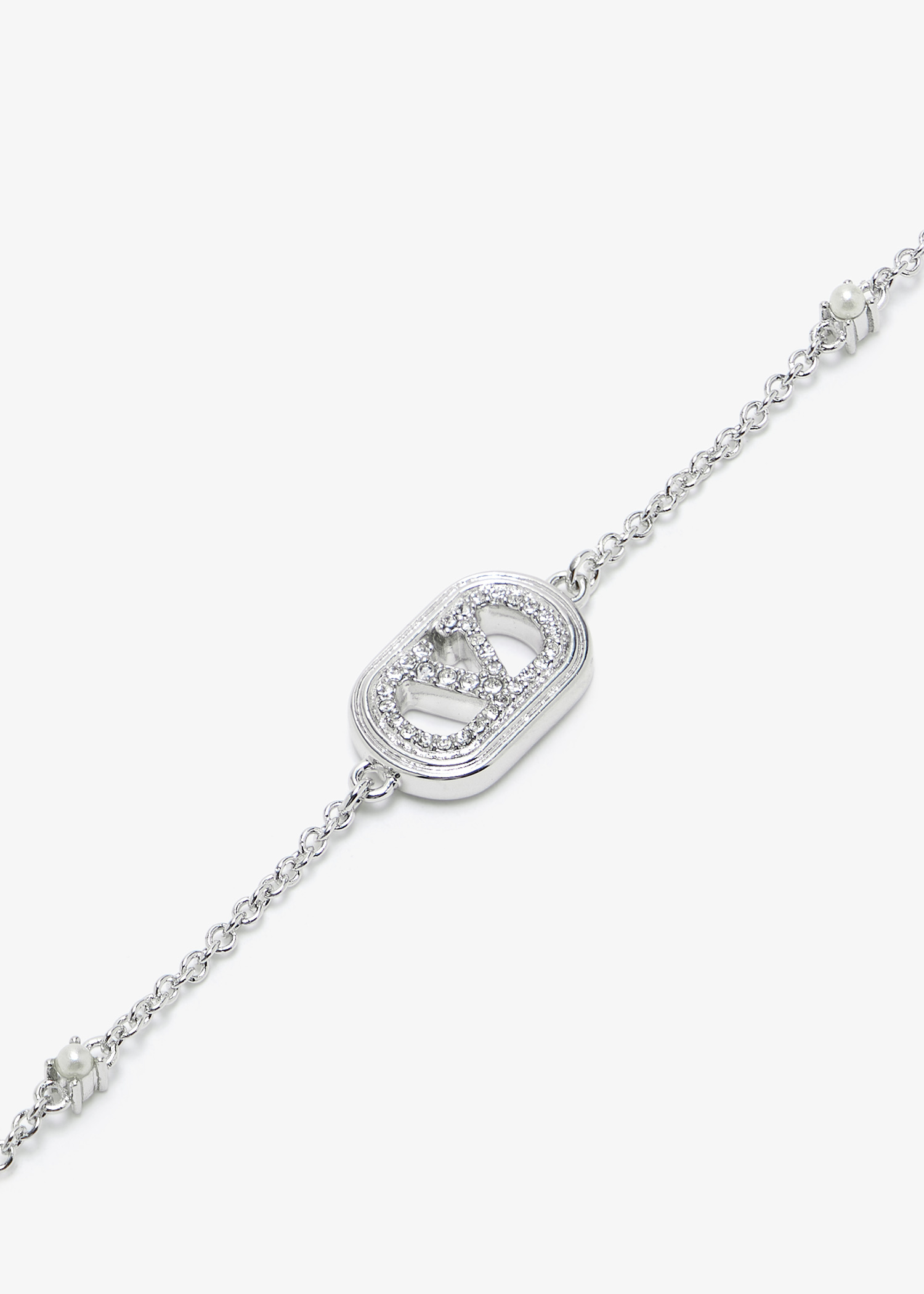Valentino Garavani Ovalette bracelet for Women - Silver in
