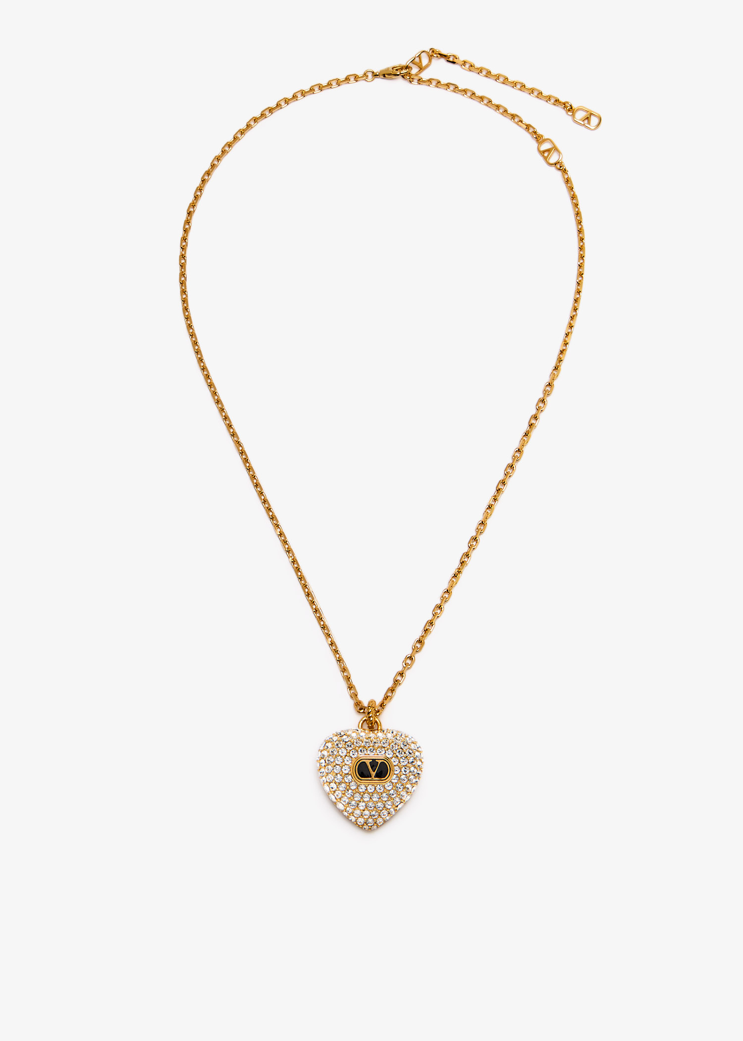 ネックレス・ペンダント VALENTINO Valentino Garavani 'Coeur ' necklace Coeur Royal Necklace In Metal, Enamel And Beads for Woman in