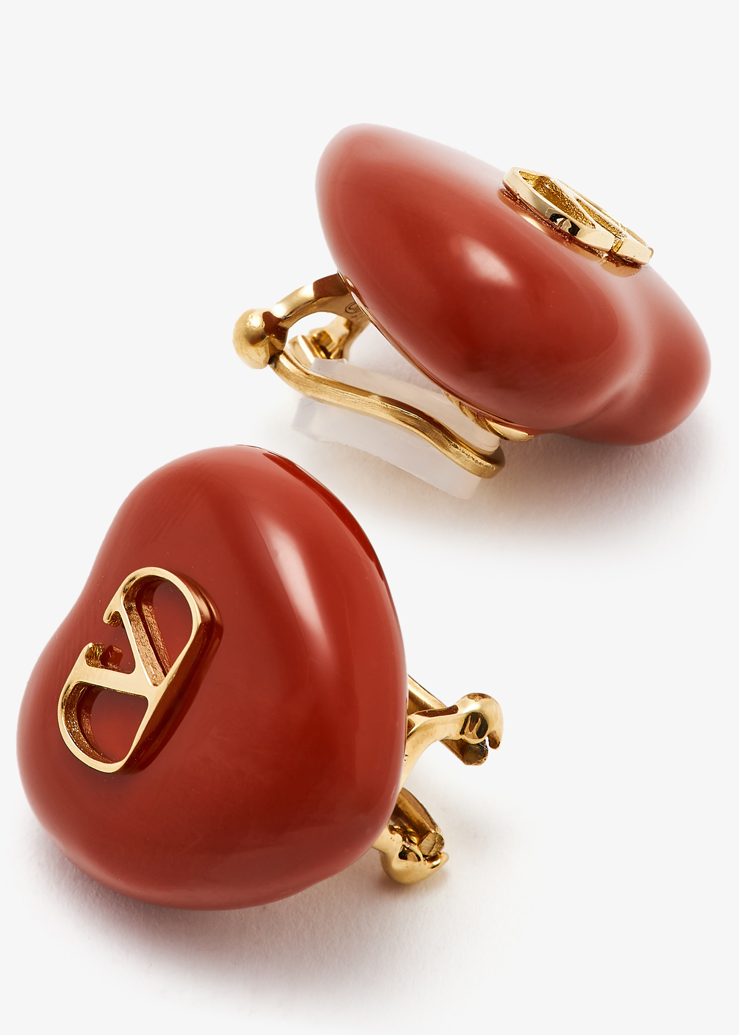 Valentino Garavani Coeur Royal earrings for Women - Red in