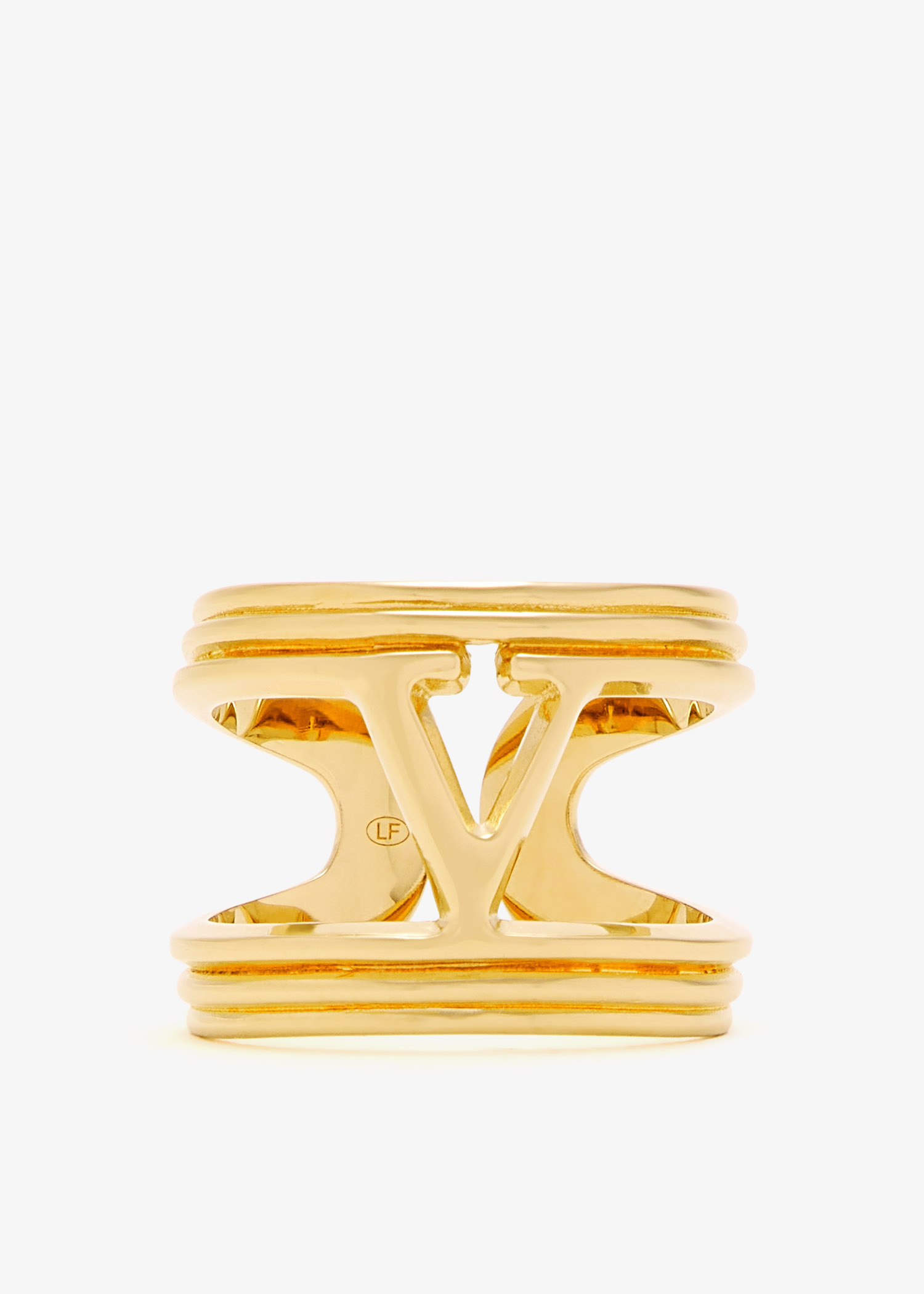 Valentino Garavani VLogo Signature ring for Women - Gold in