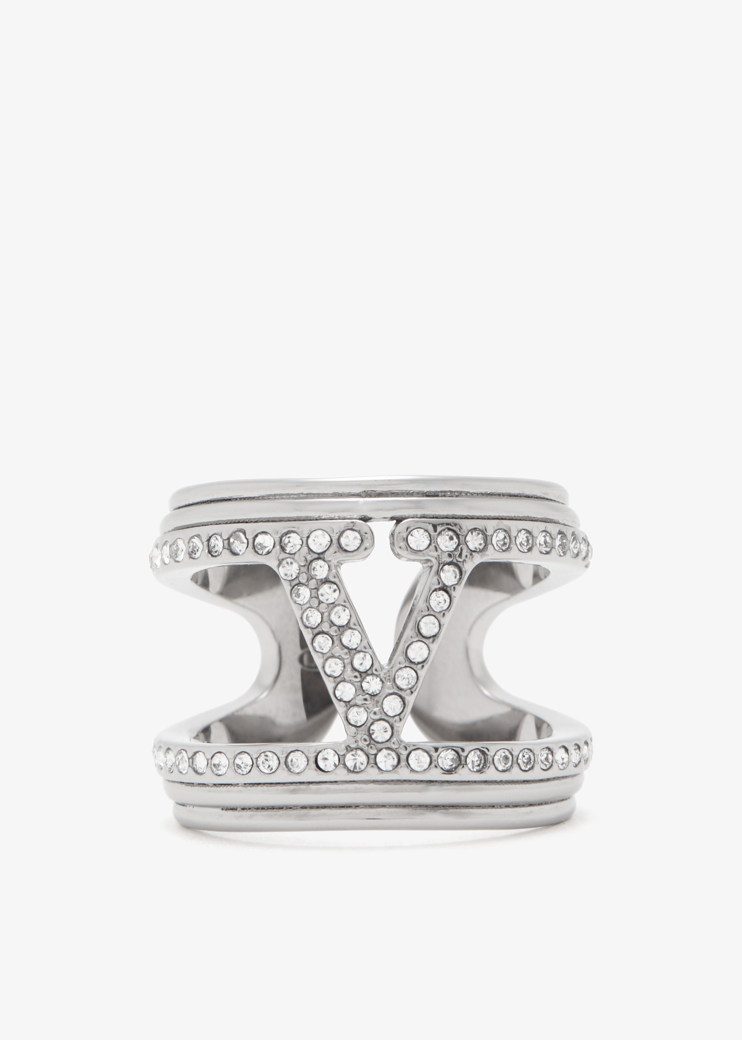 Valentino Garavani Ovalette ring for Women - Silver in UAE