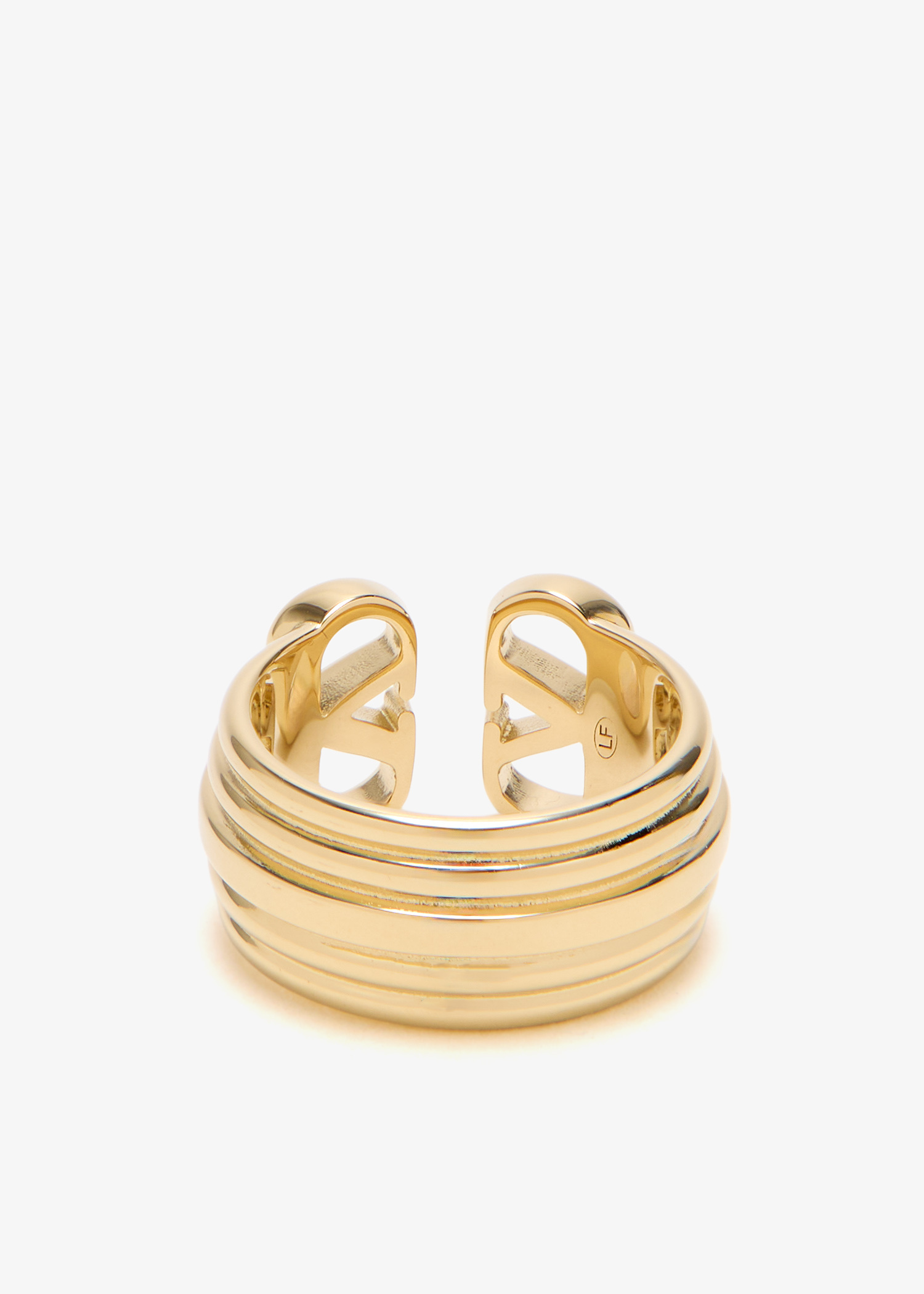 【関税＆送料込み】Valentino Garavani Rings Valentino Garavani Ovalette ring for Women - Gold in UAE