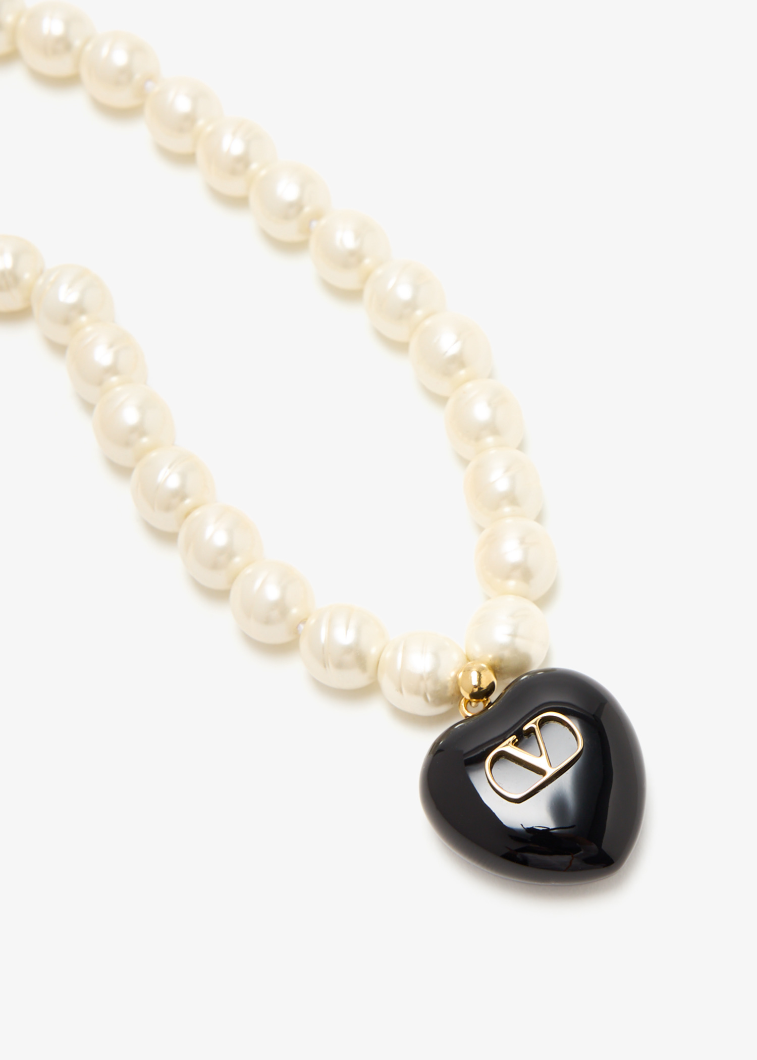 Valentino Garavani Coeur Royal necklace for Women - White in