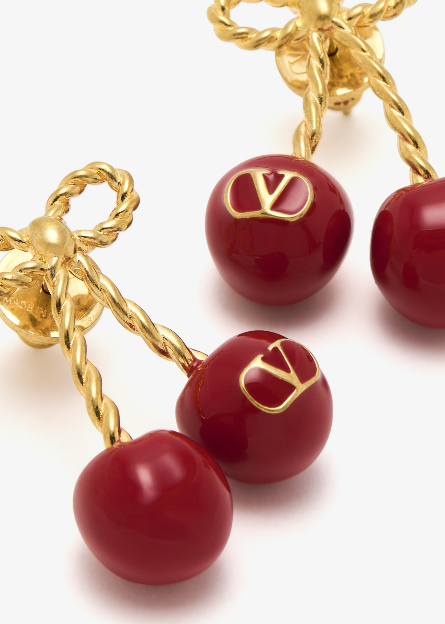 Valentino Garavani Chez Valentino Cherryfic earrings for