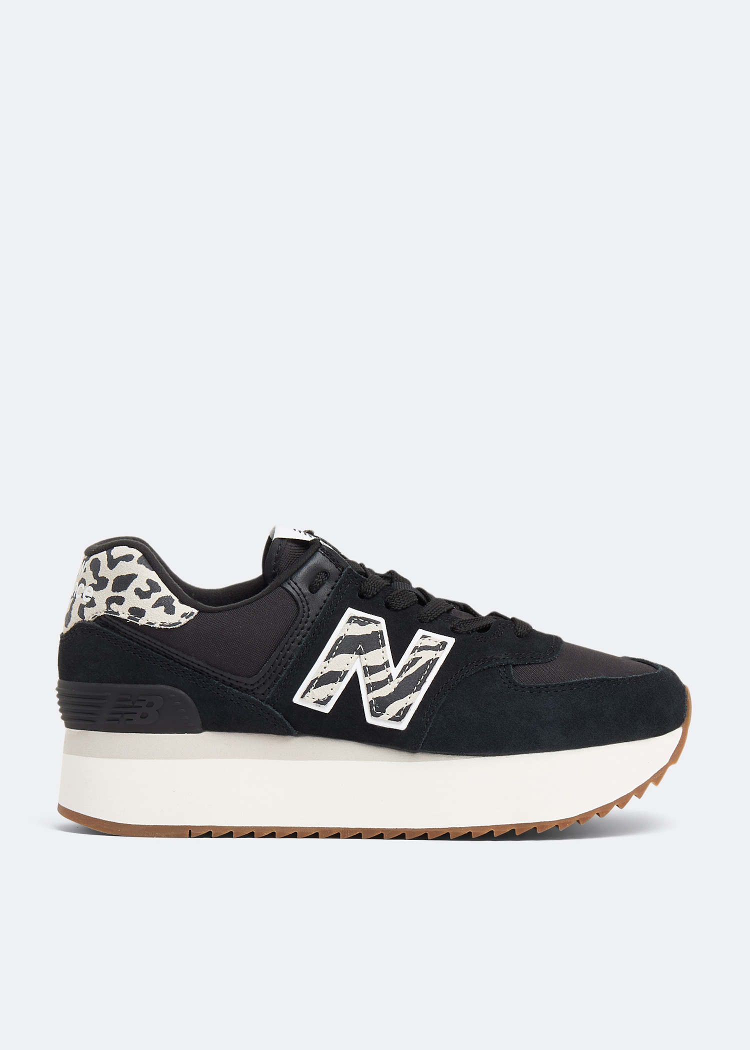 New Balance 574+ sneakers for Women - Black in USA | Level Shoes
