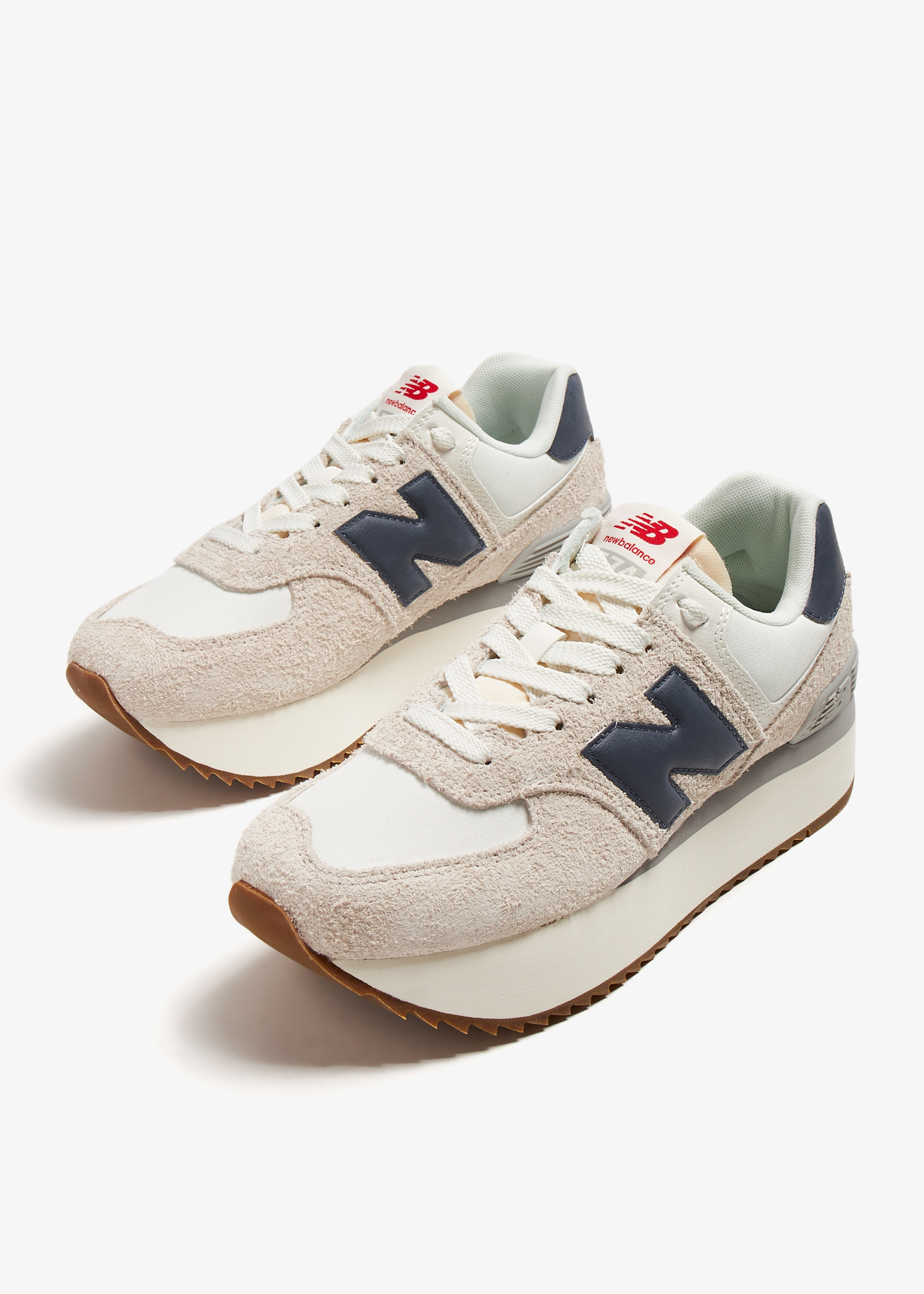 New Balance 574+ sneakers for Women - Beige in USA | Level Shoes