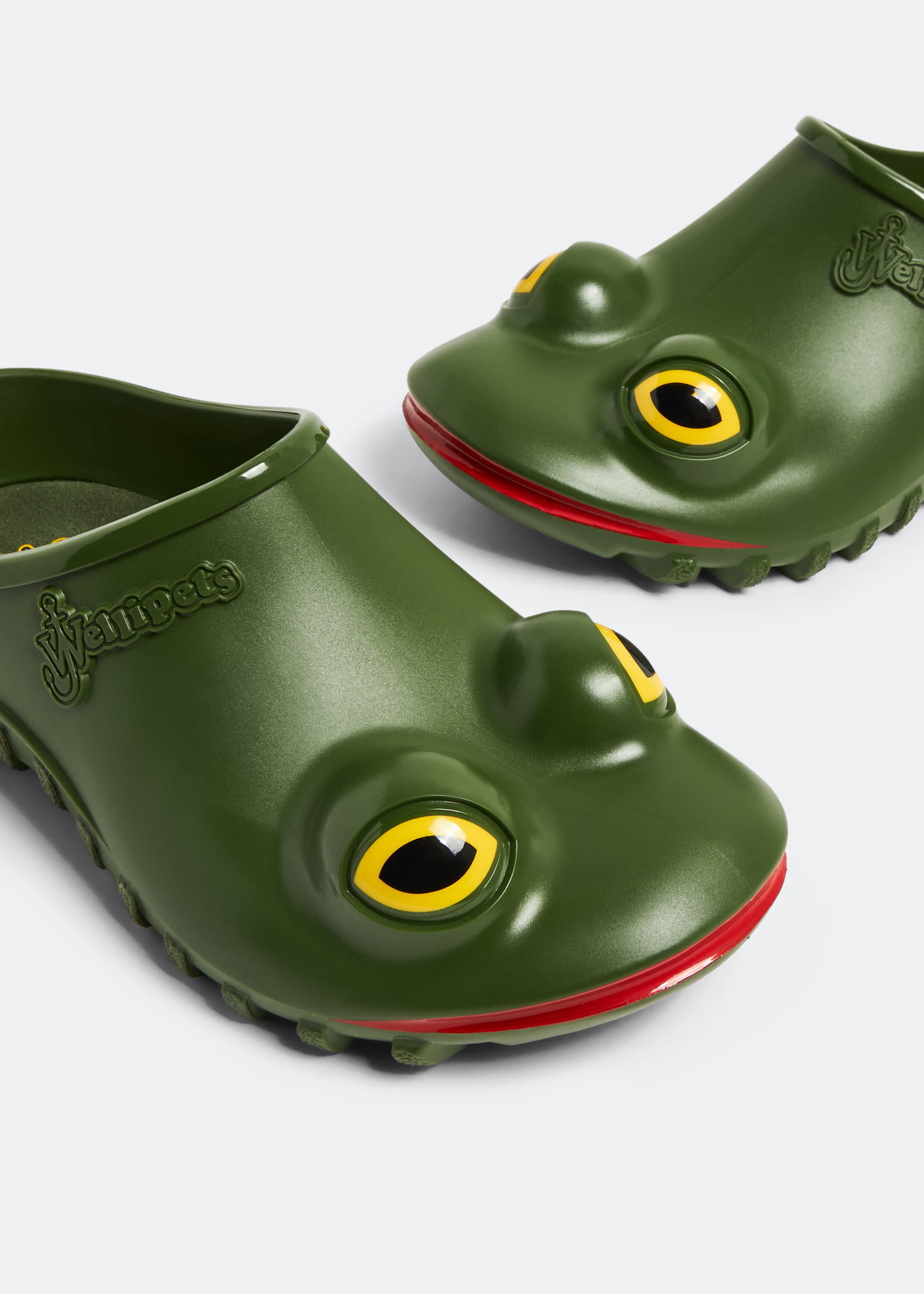 JW Anderson x Wellipets Frog clogs for Women - Green in USA