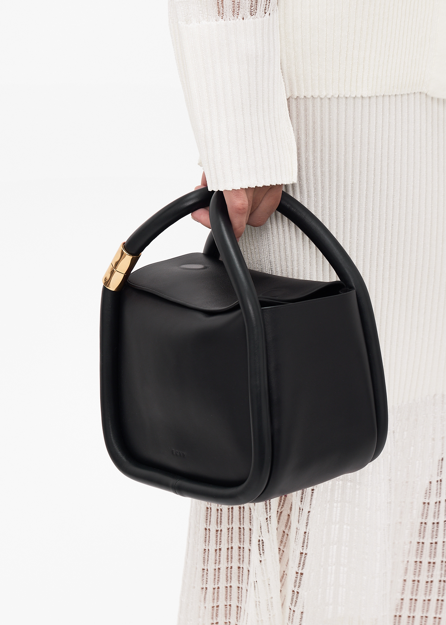 BOYY ボーイ　WONTON 20 ブラック ハンドバッグ ボーイ BOYY ハンドバッグ WONTON 20 レディース レザー ショルダー