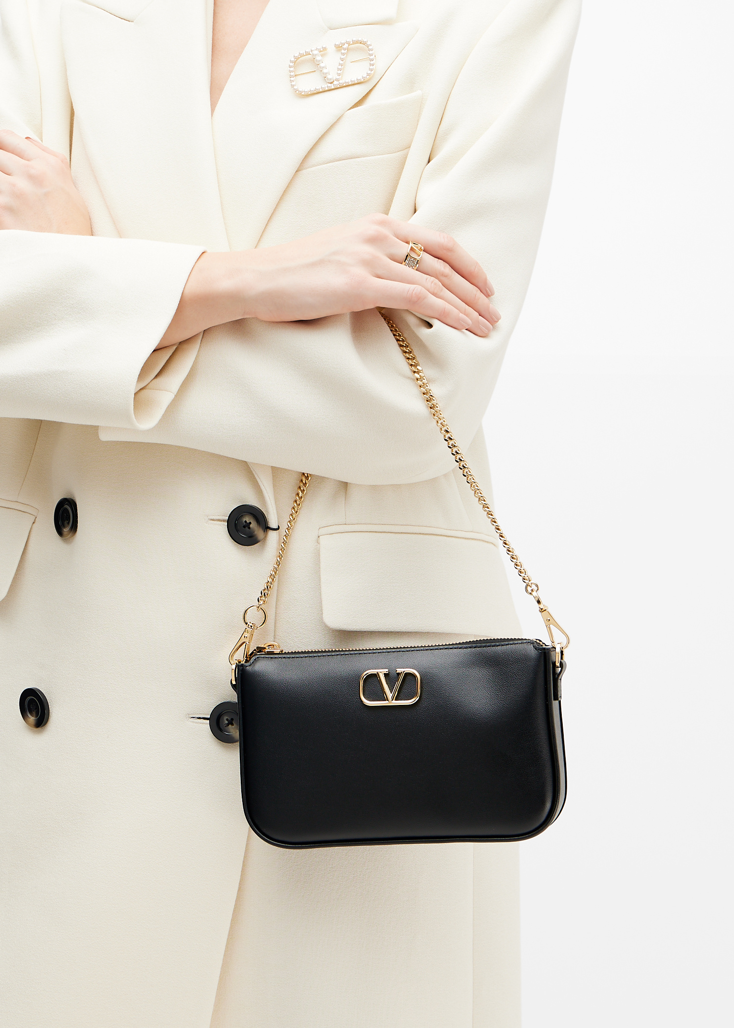Valentino Garavani Mini VLogo Signature crossbody bag for
