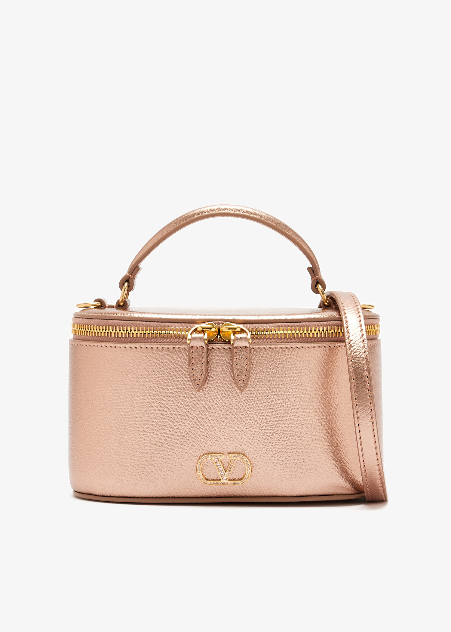 Valentino Garavani VLogo Signature 迷你包女士- 玫瑰金色in UAE