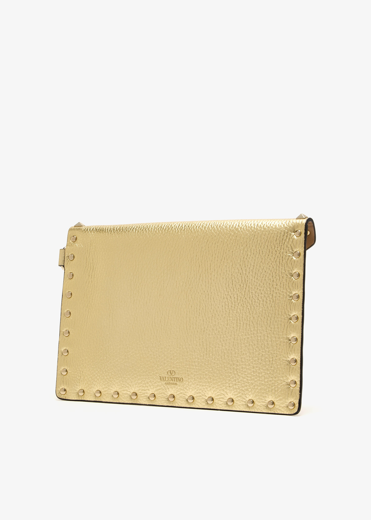 Valentino Garavani Rockstud pouch for Women - Gold in UAE