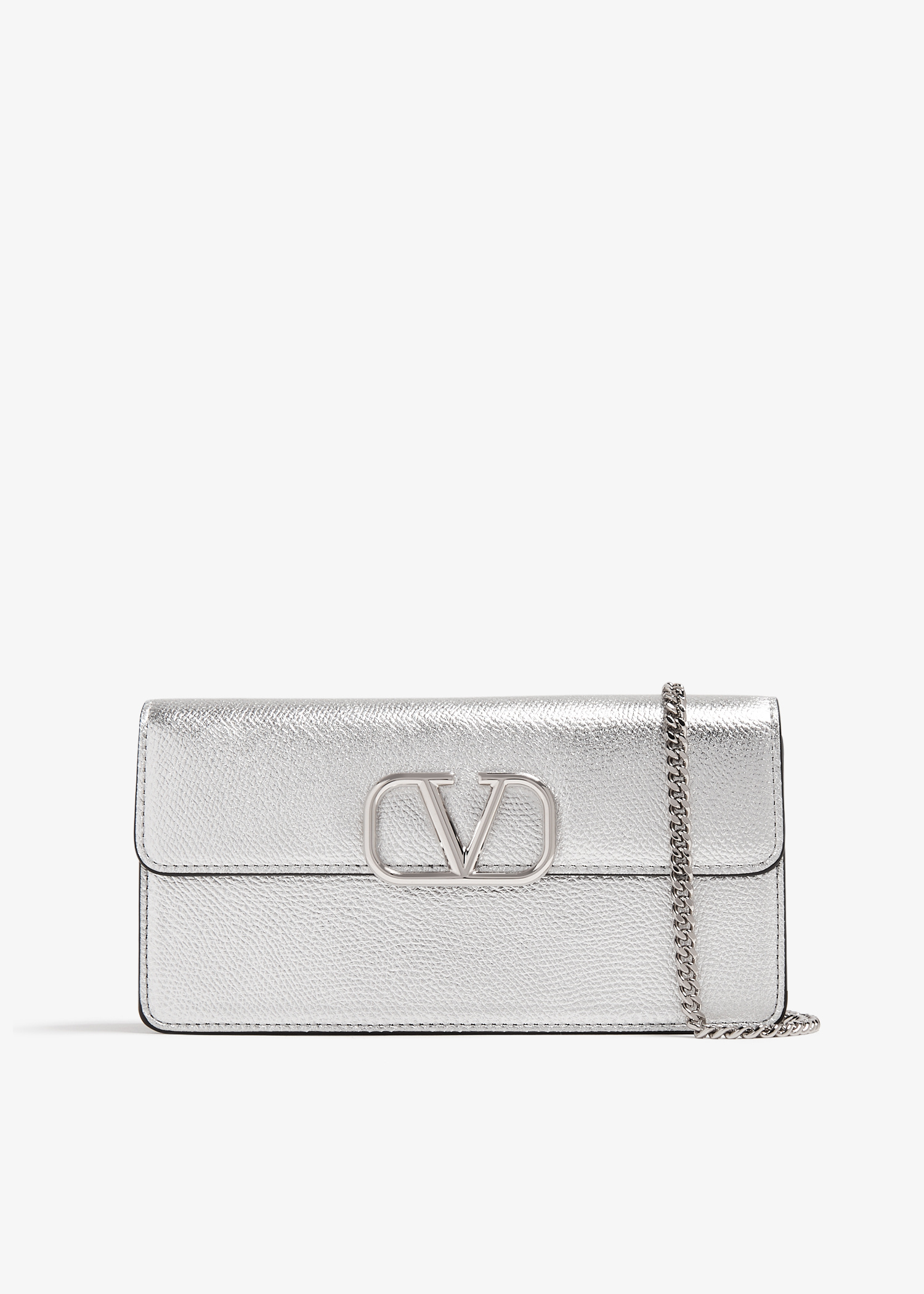 【VALENTINO】V LOGO SIGNATURE CHAIN STRAP WALLET Valentino Garavani VLogo Signature chain wallet for Women