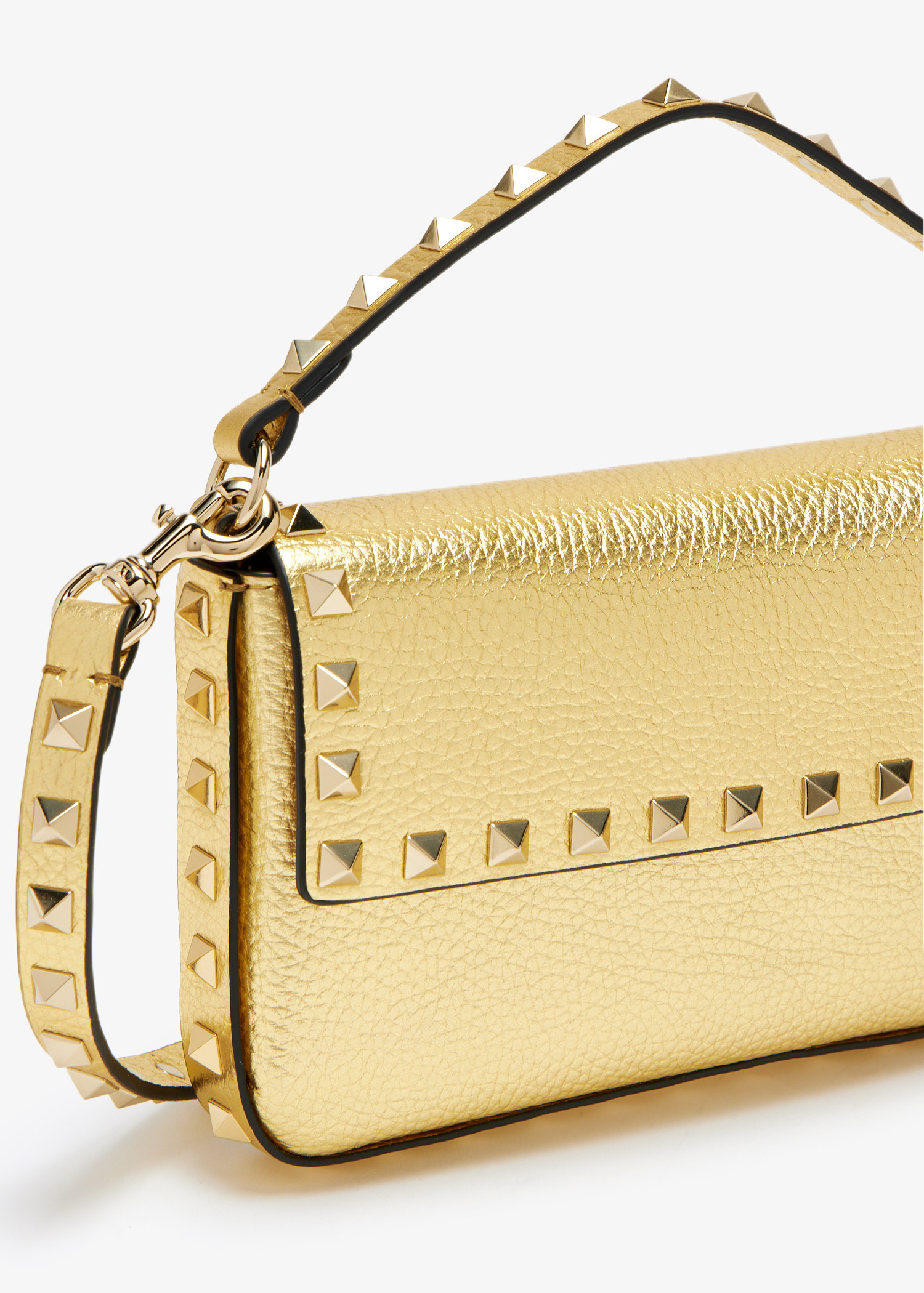 【Valentino】ROCKSTUD MINI BAG◆6W2P0AG8VSH Valentino Rockstud Mini Shoulder Shoulder Bag Black in