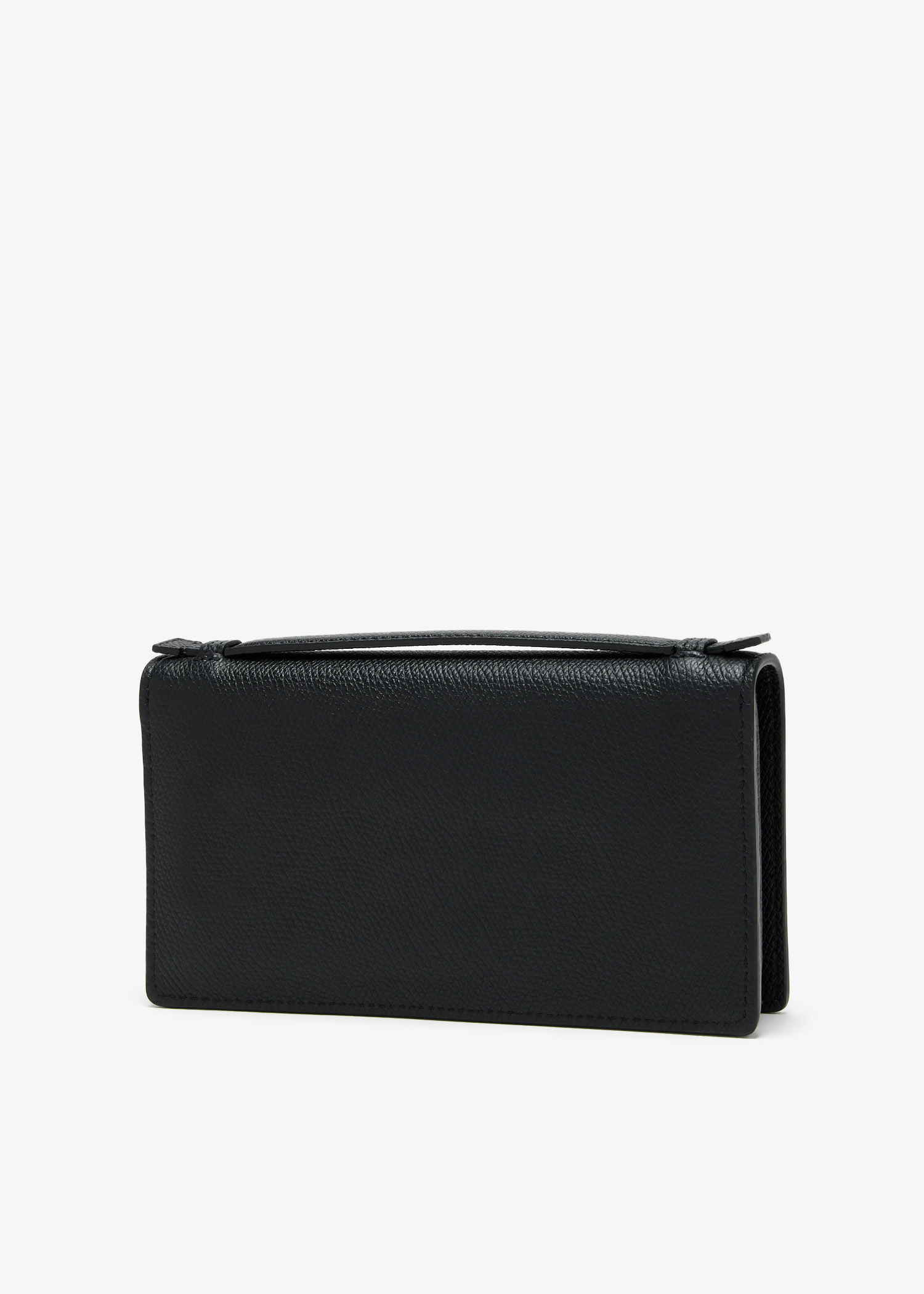 【関税&送料込】Valentino Garavani Black Leather Vlogo Card Valentino Garavani VLOGO Signature Metallic Leather Wallet