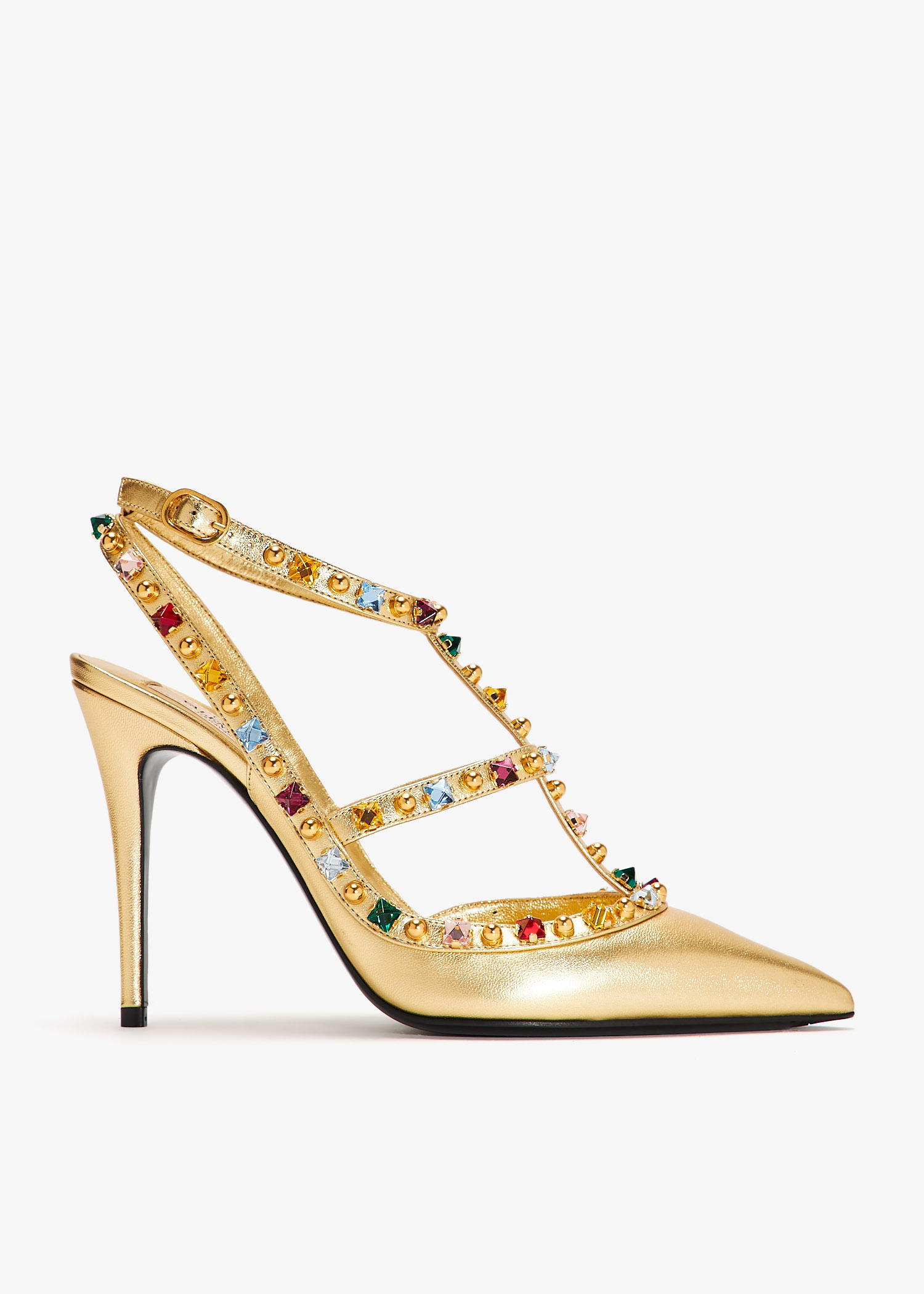 シューズ・サンダルその他 VALENTINO GARAVANI Woman Pumps Beige 6W2S0R01TMK I16 Valentino Garavani Rockstud pumps for Women - Gold in UAE