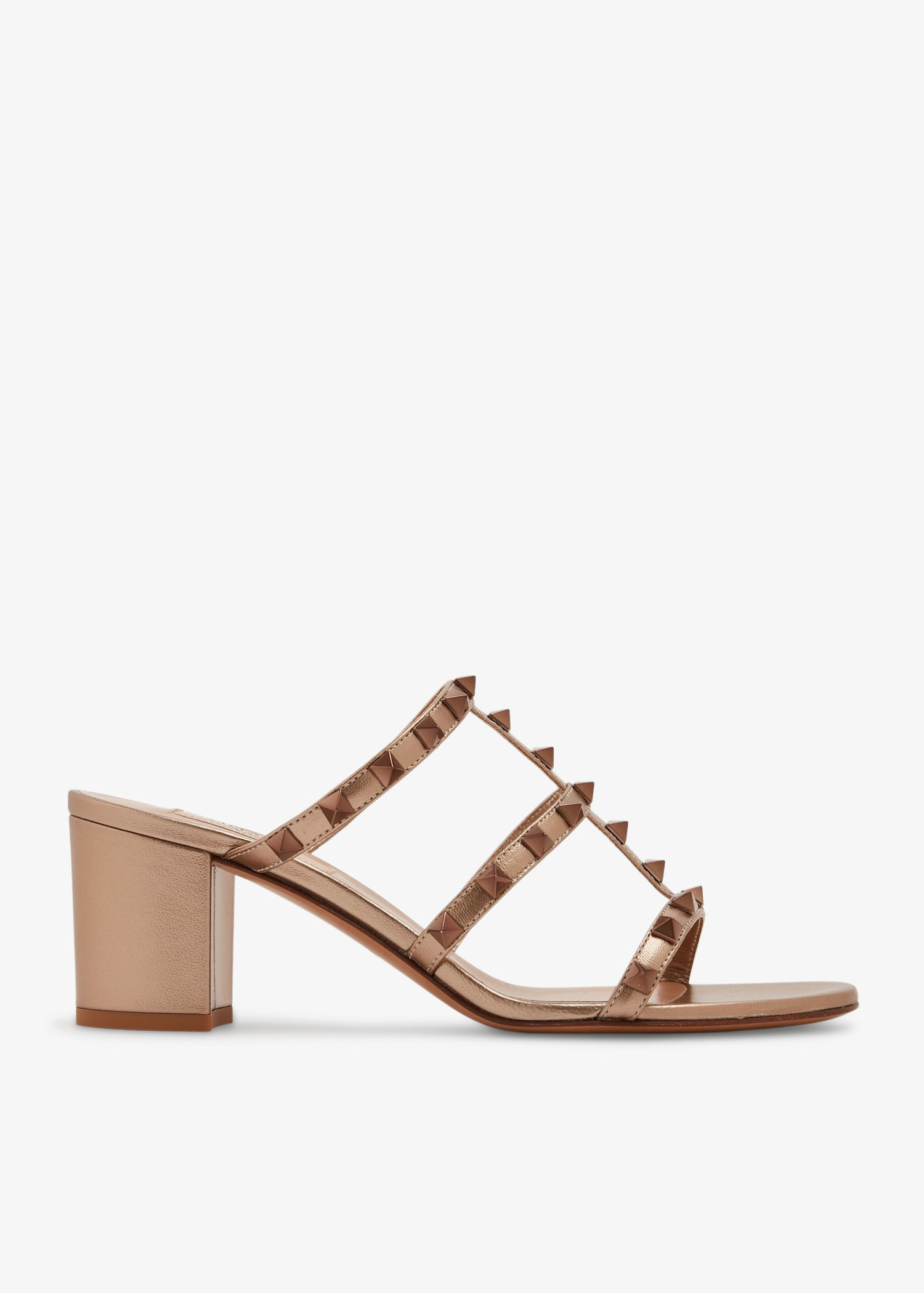 VIP【関税送料無料】希少 VALENTINO ROCKSTUD LEATHER SANDALS VALENTINO GARAVANI Rockstud leather sandals | NET-A-PORTER