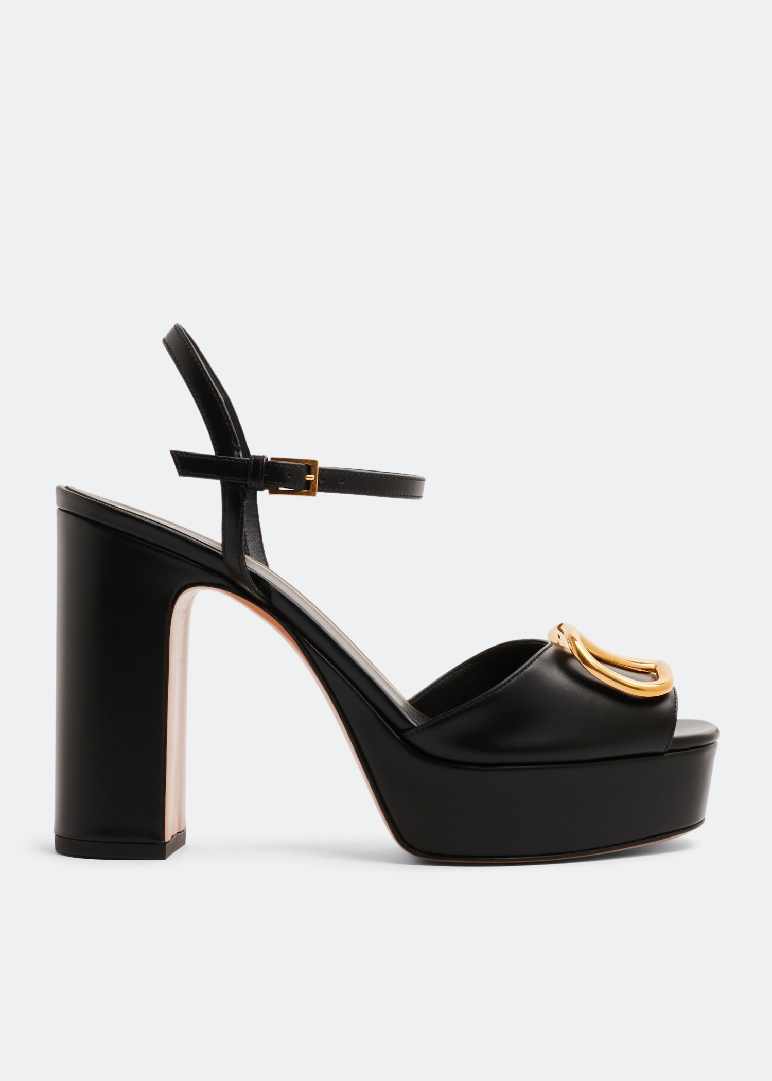 Valentino Garavani VLogo Signature platform sandals for