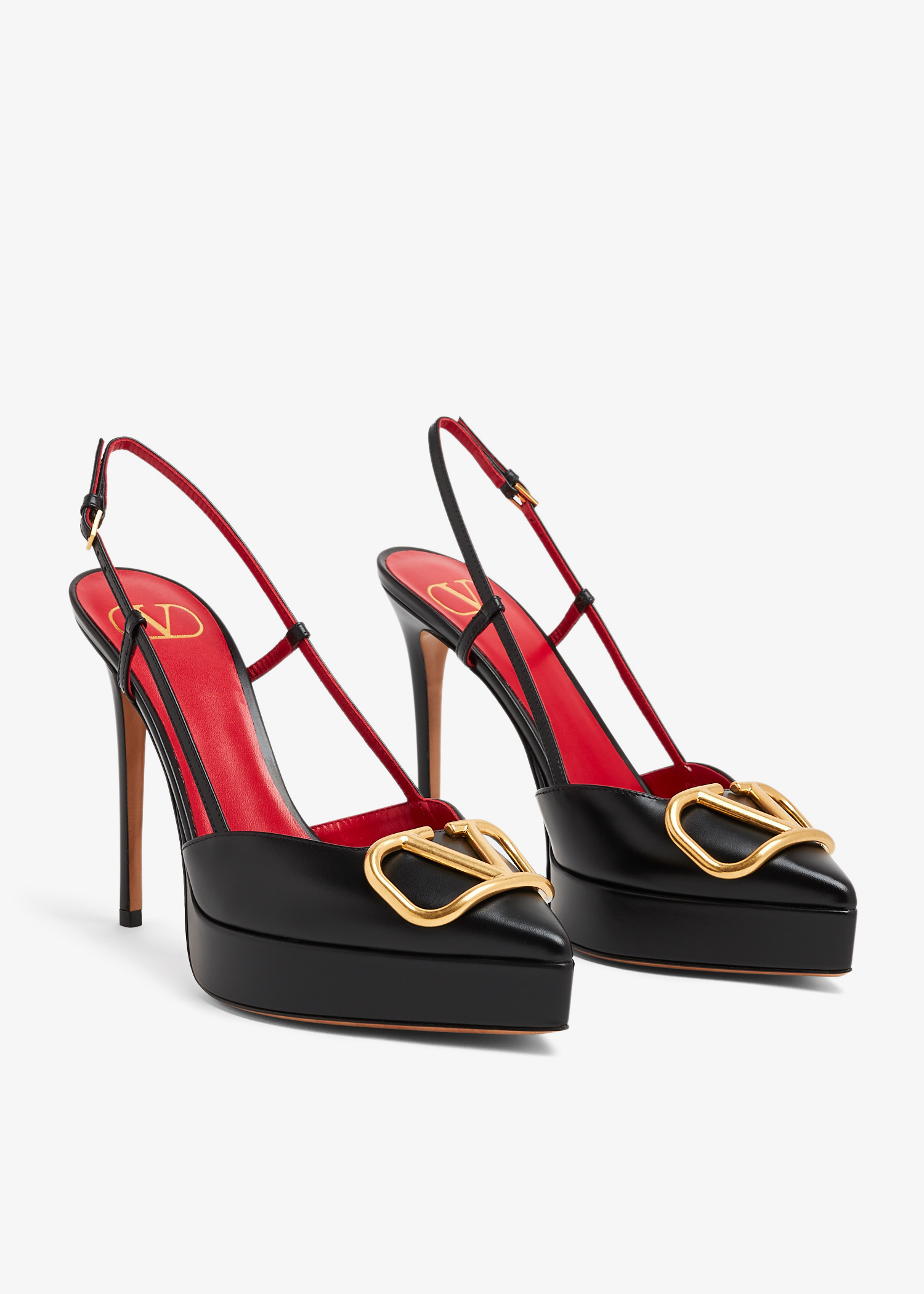 【VALENTINO】VLogo フェイクシアリング スライド 関送料込み VALENTINO】VLogo フェイクシアリング スライド 関送料込み